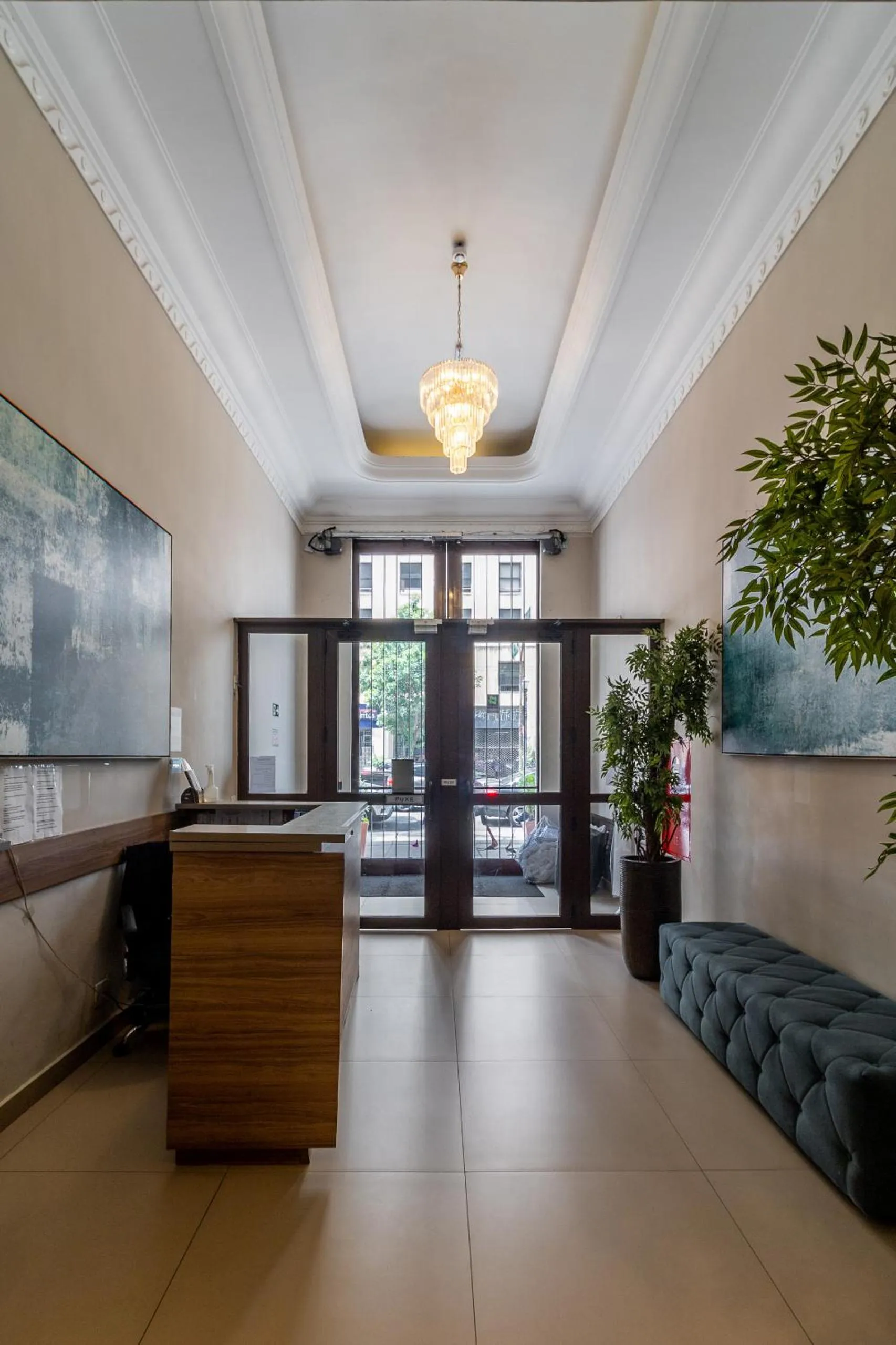 Lobby or reception in Jacques Pilon Residence