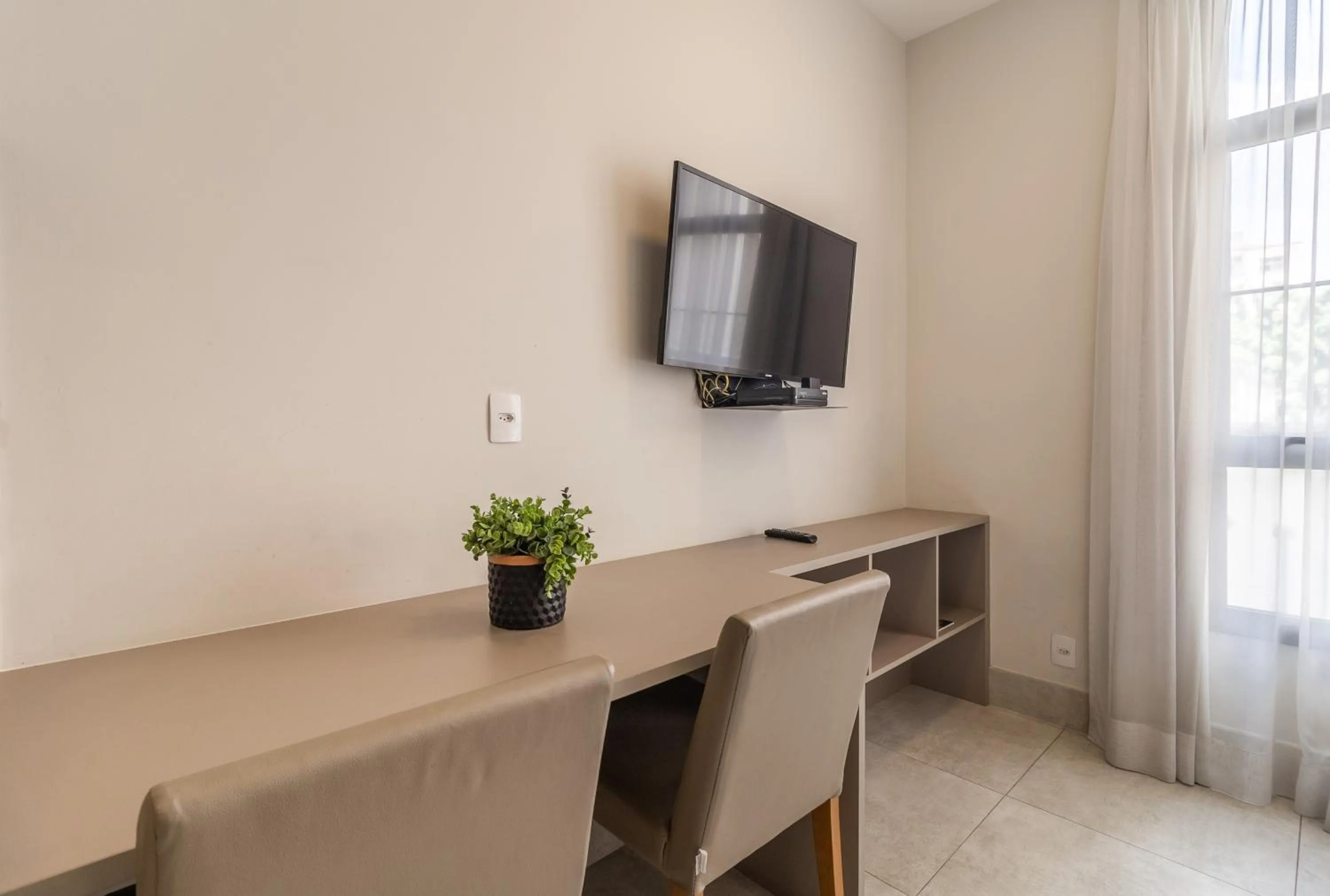 Dining area in Jacques Pilon Residence