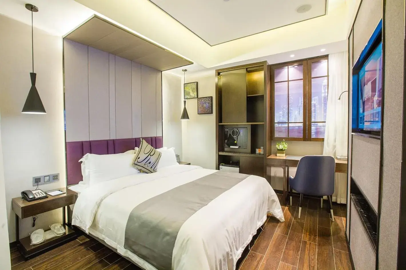 Standard King Room - No Window in Ruiman International Hotel Standard King Room - No Window in Ruiman International Hotel