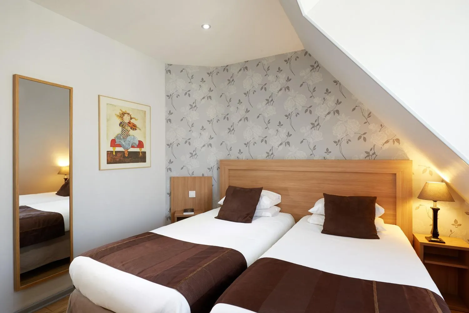 Bedroom, Bed in Hôtel Alane