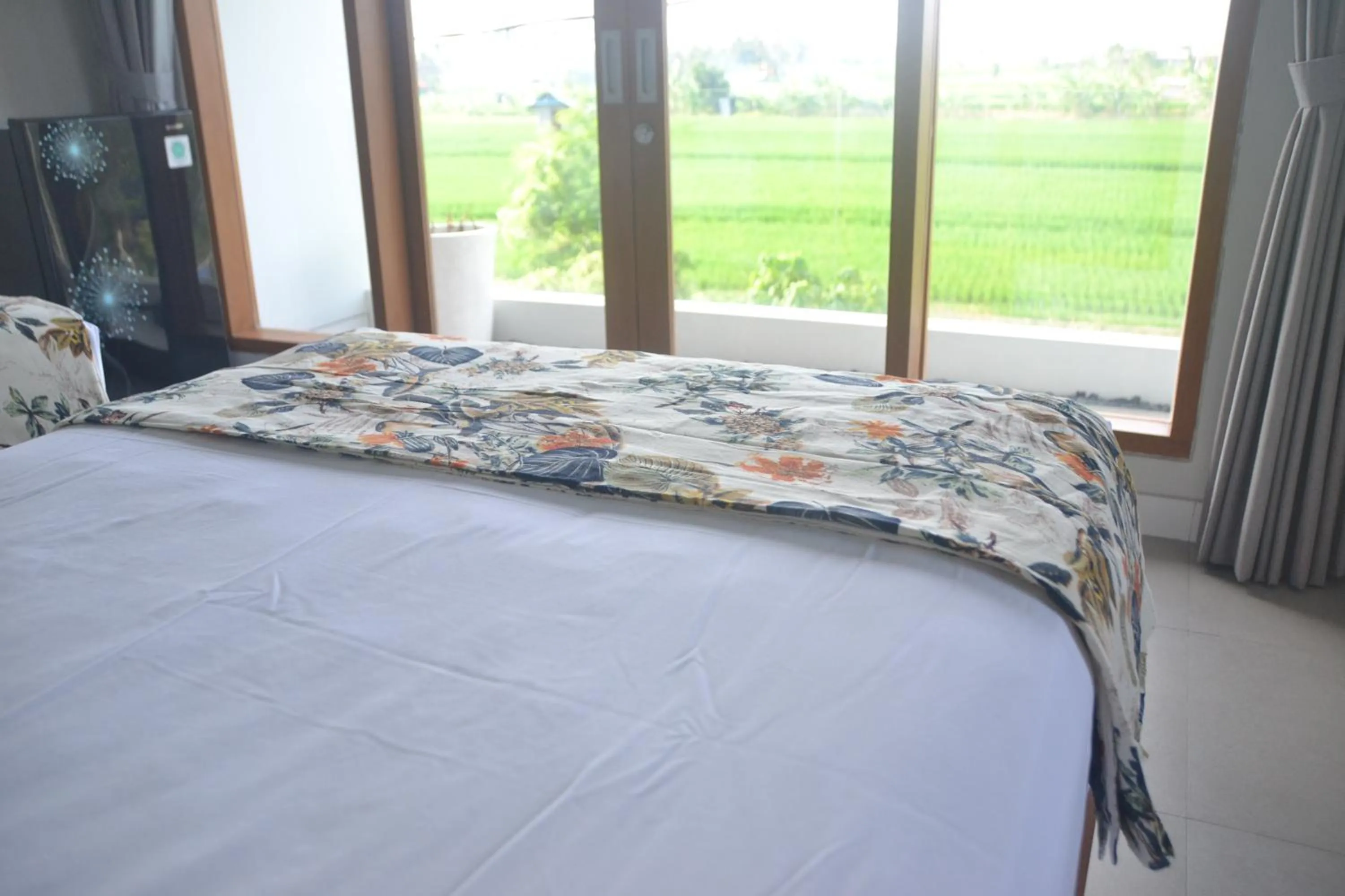 View (from property/room), Bed in Bali Harmony Retreat