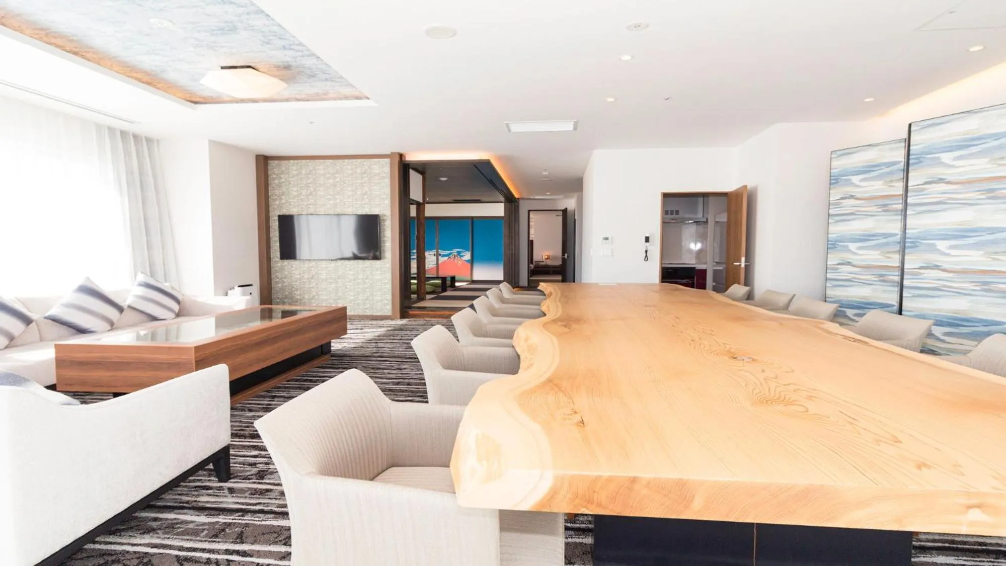 Living room in La'gent Stay Hakodate Ekimae