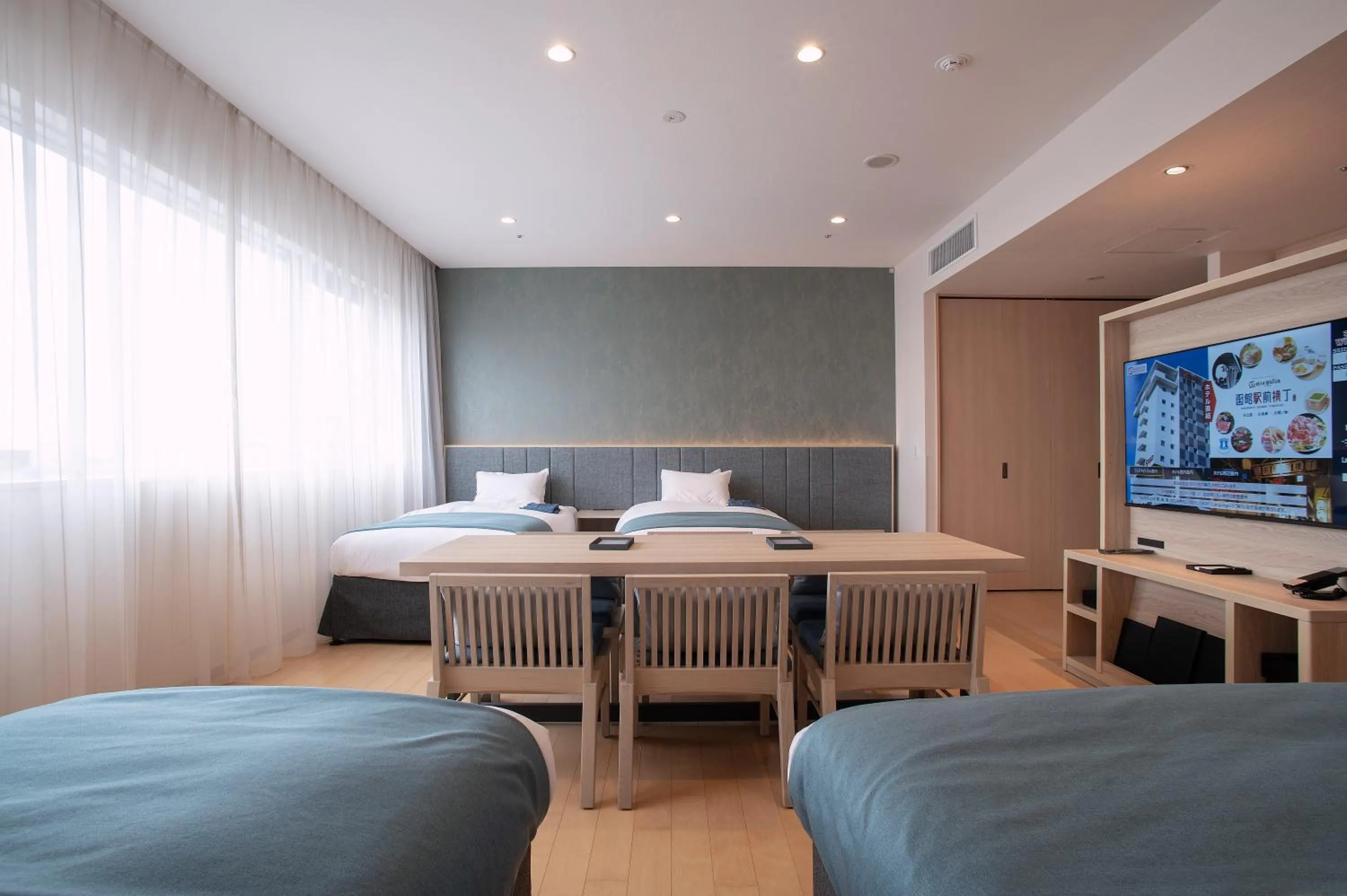 Bed in La'gent Stay Hakodate Ekimae