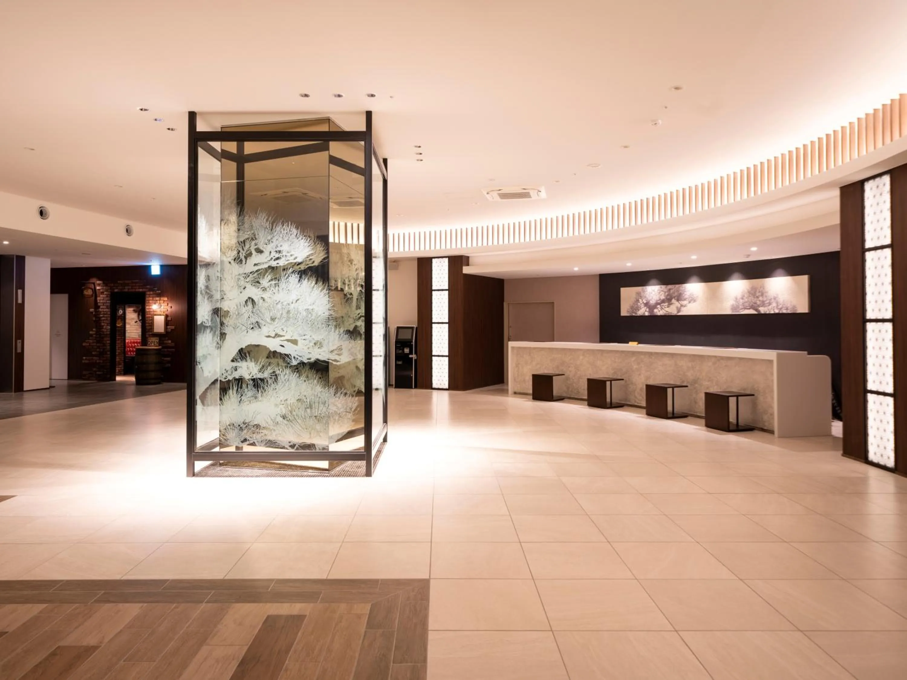 Lobby or reception in La'gent Stay Hakodate Ekimae