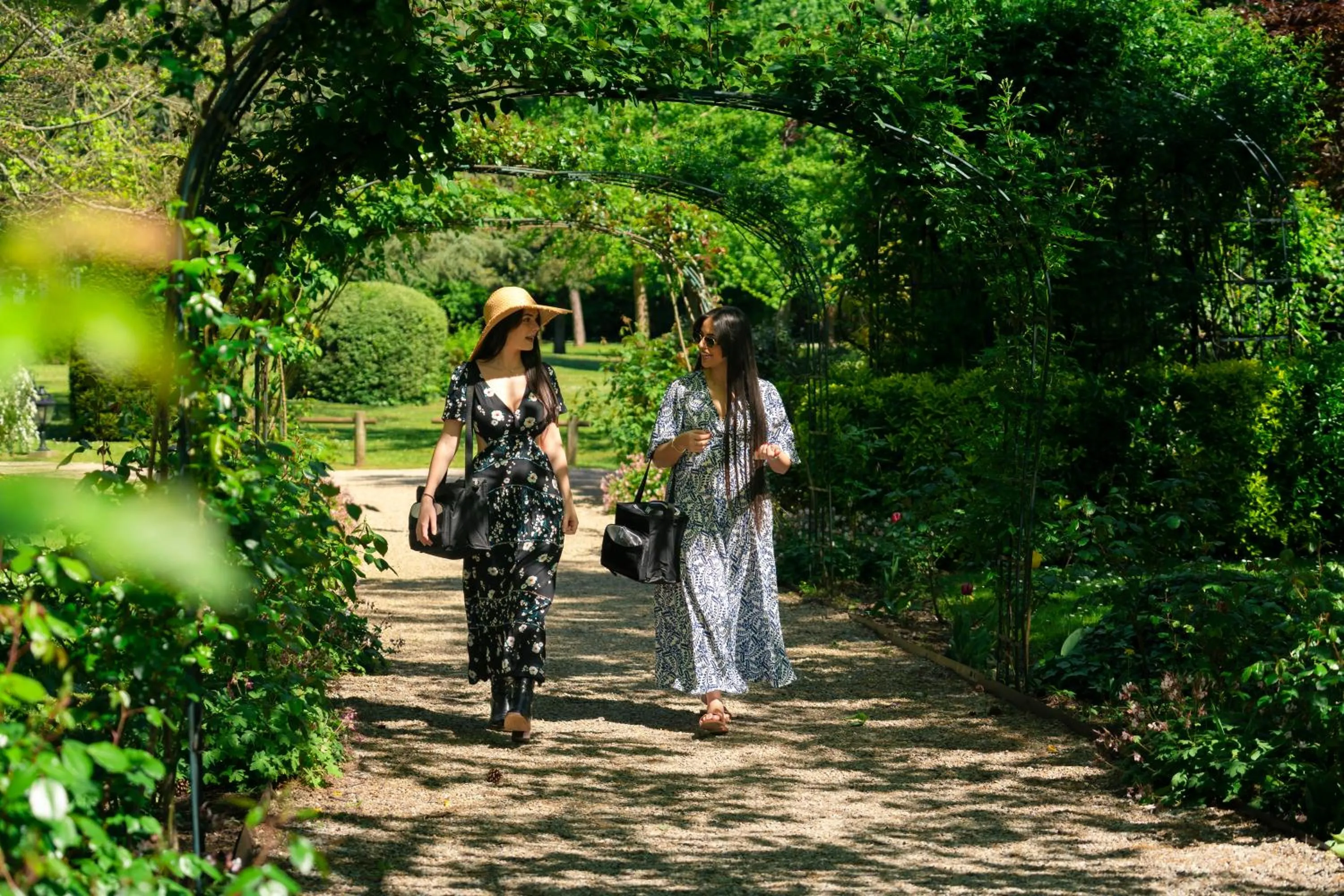 Patio in Waldorf Astoria Versailles - Trianon Palace