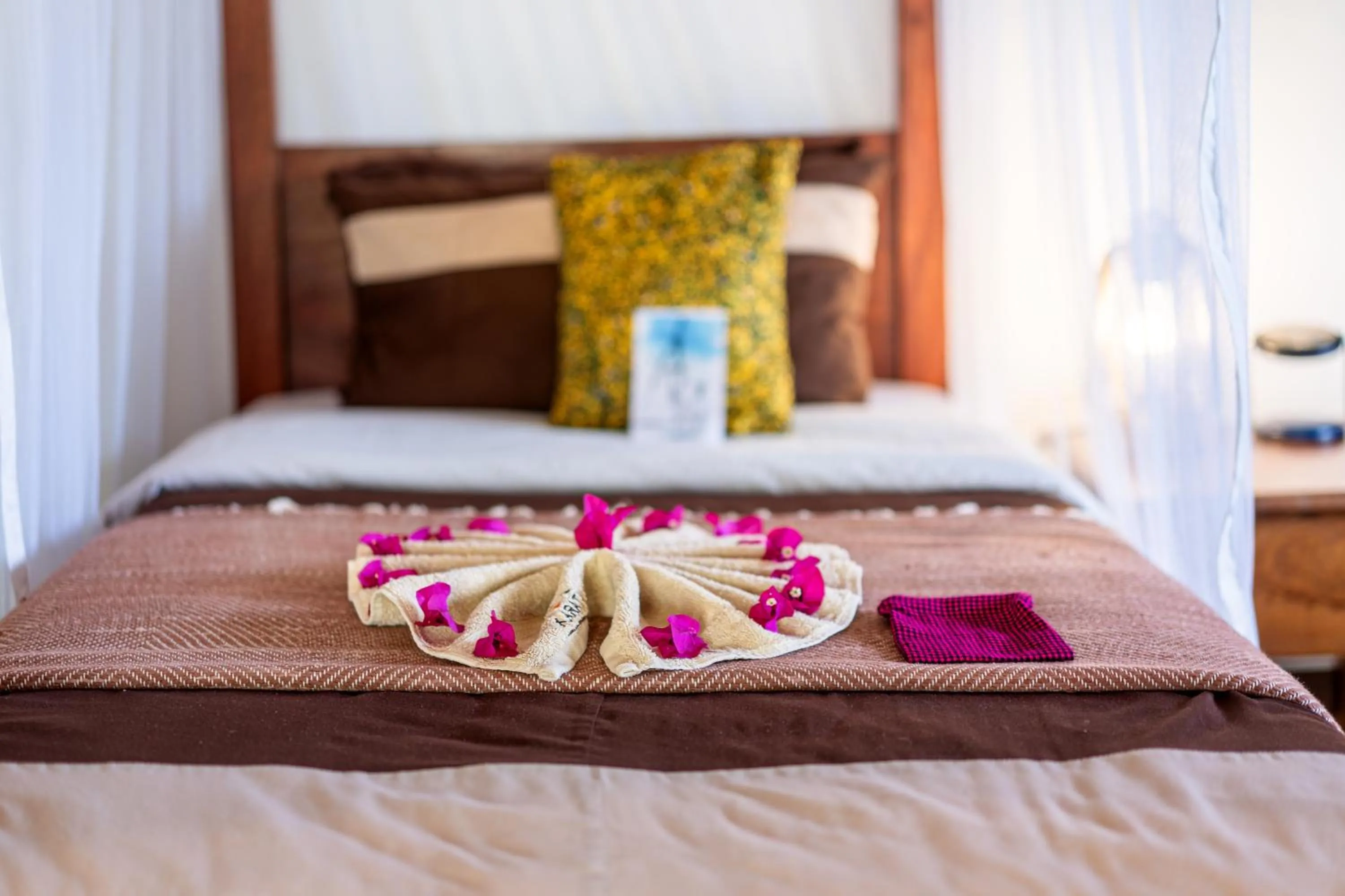 Bed in Karatu Tented Lodge