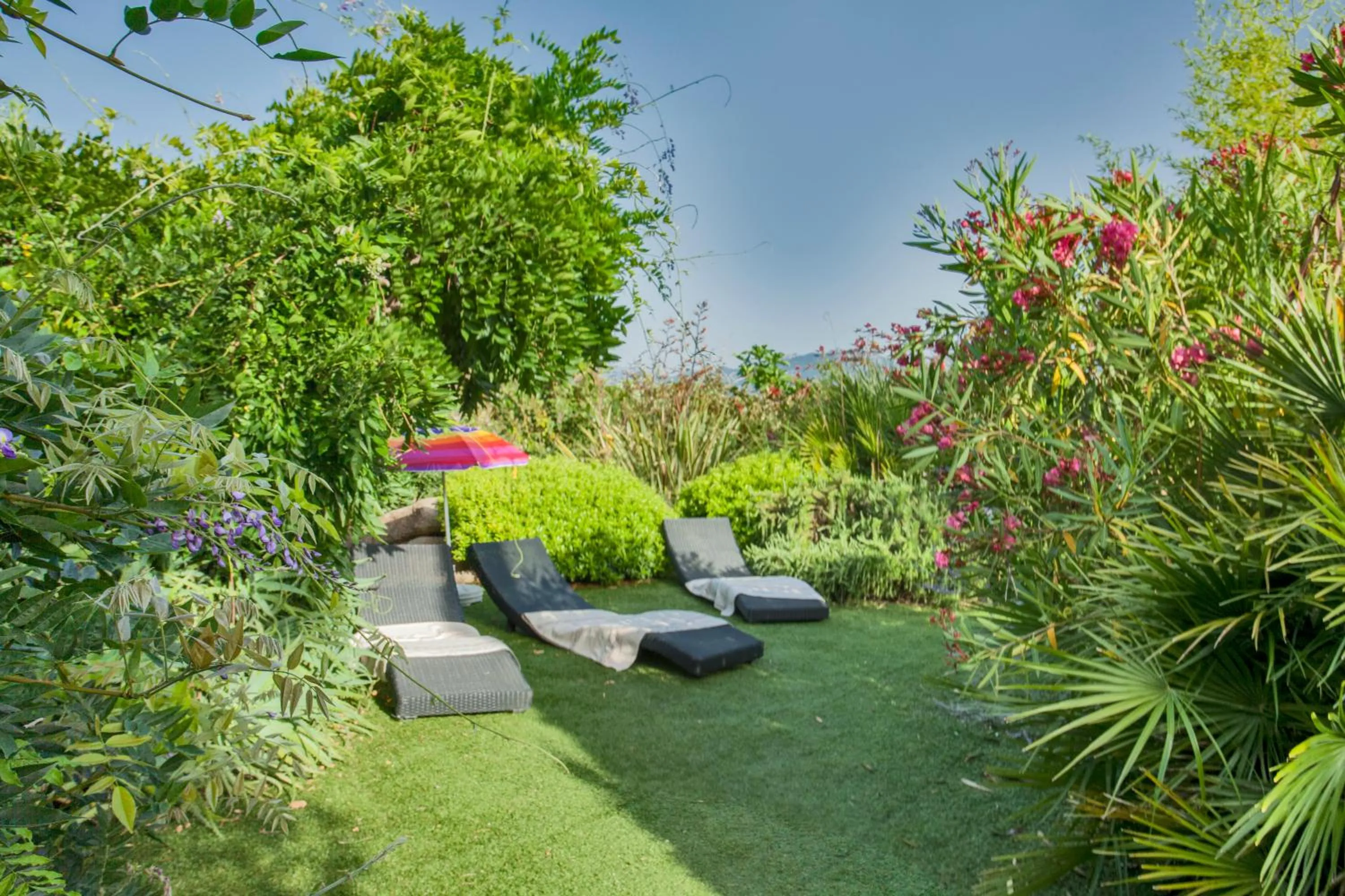 Garden in Résidence Arco Plage