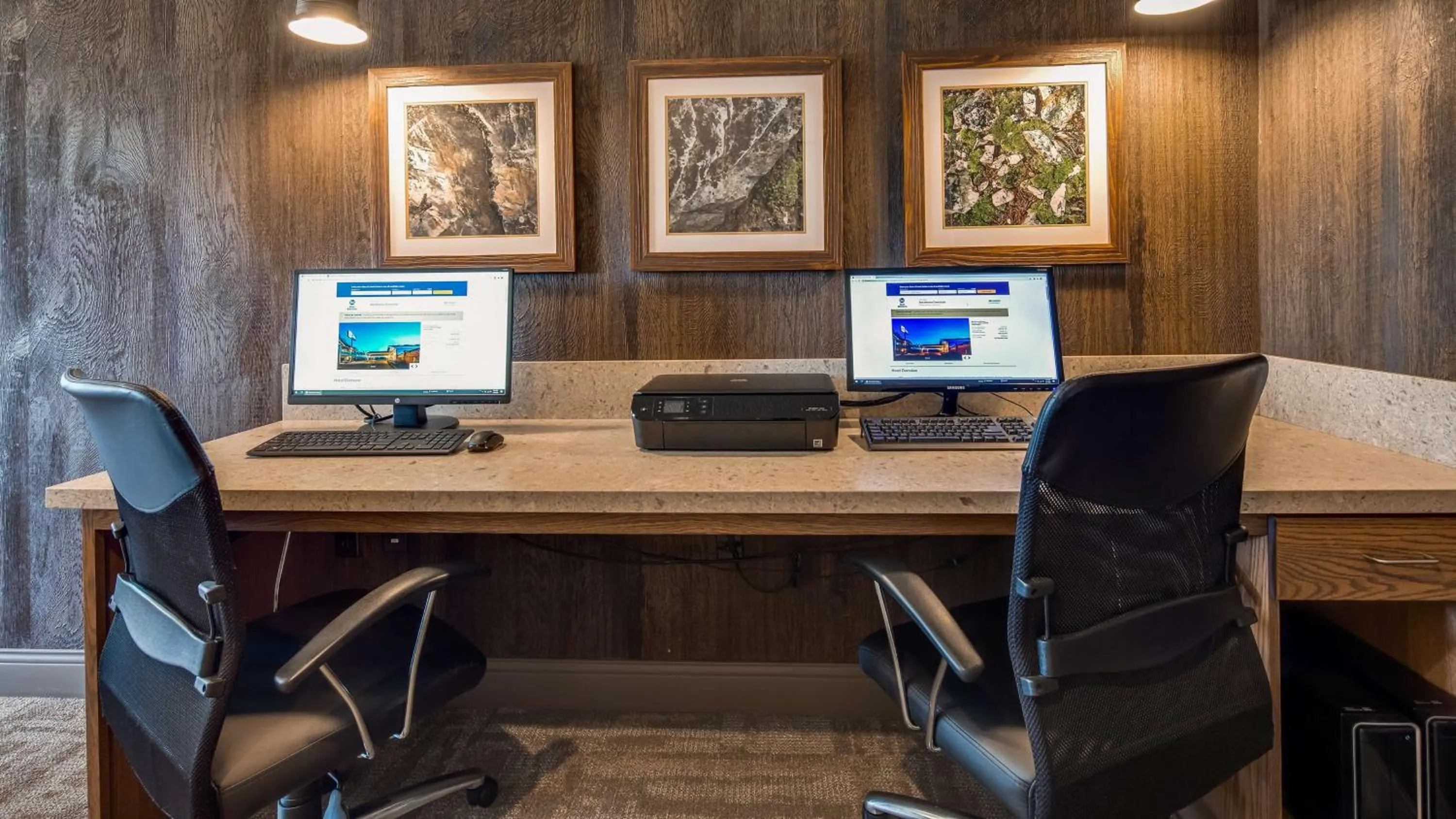 On site in Best Western Country Inn