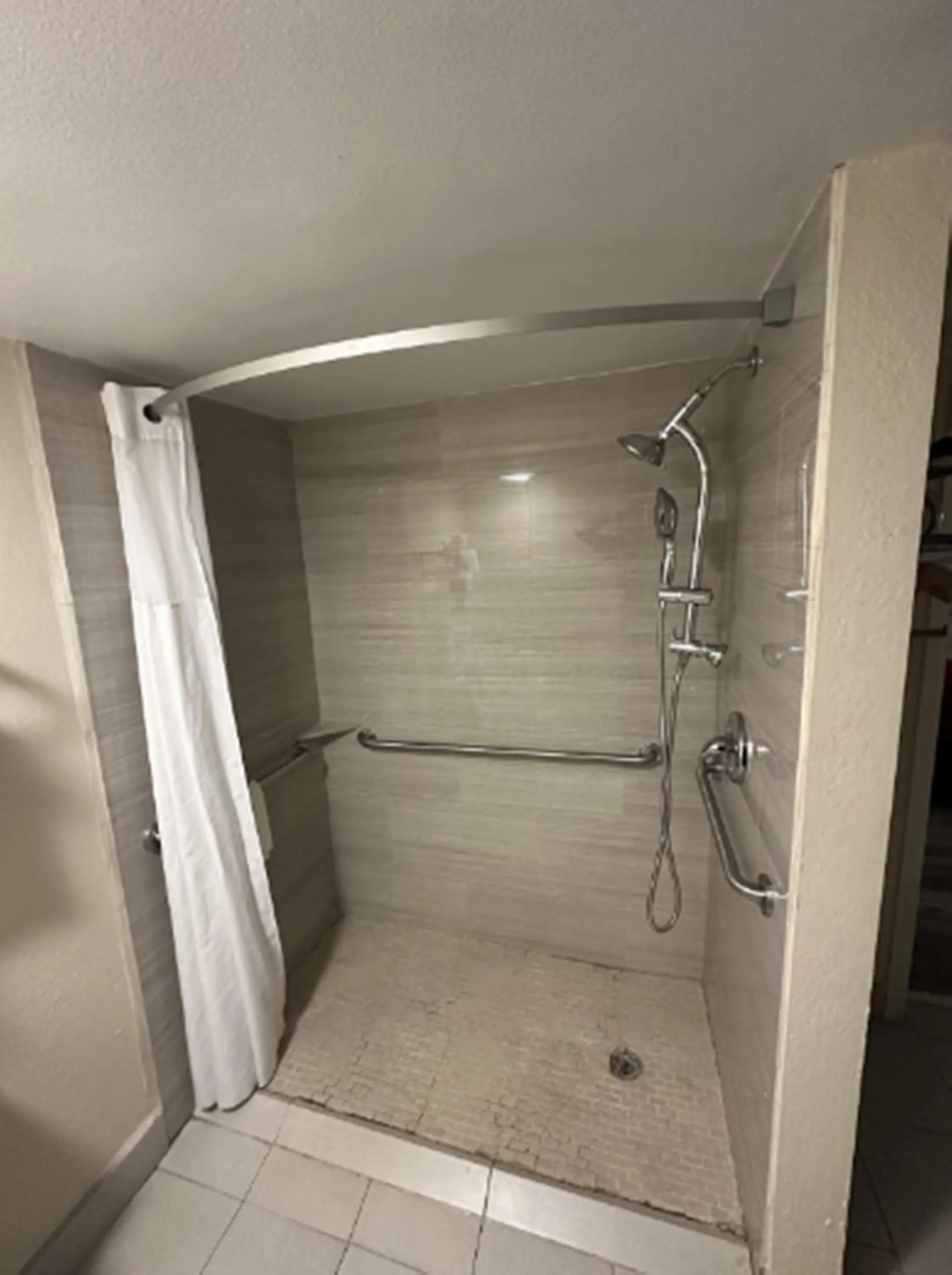 Shower in Super 8 by Wyndham Athens TX