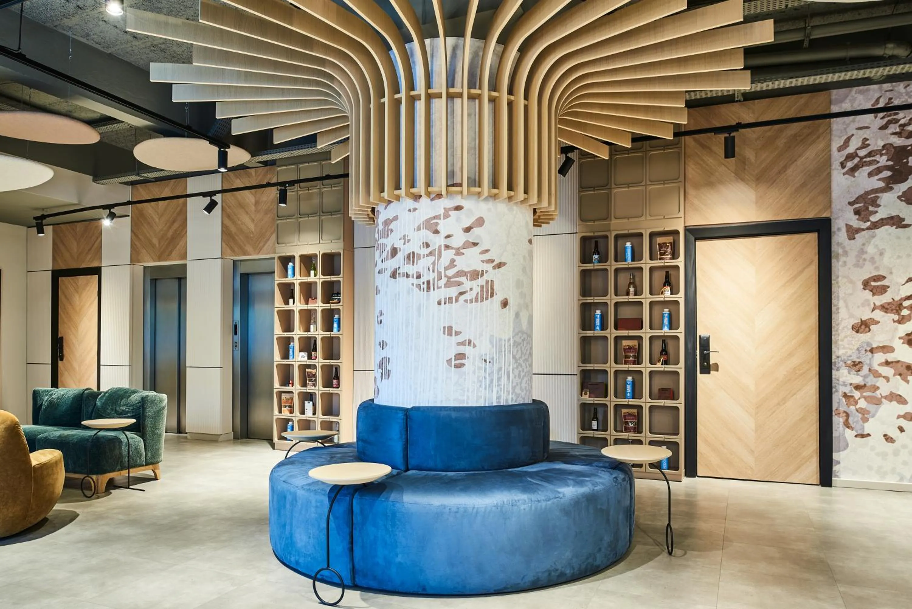 Lobby or reception, Seating Area in Qualys - Hotel Nanterre - Paris la DÃ©fense