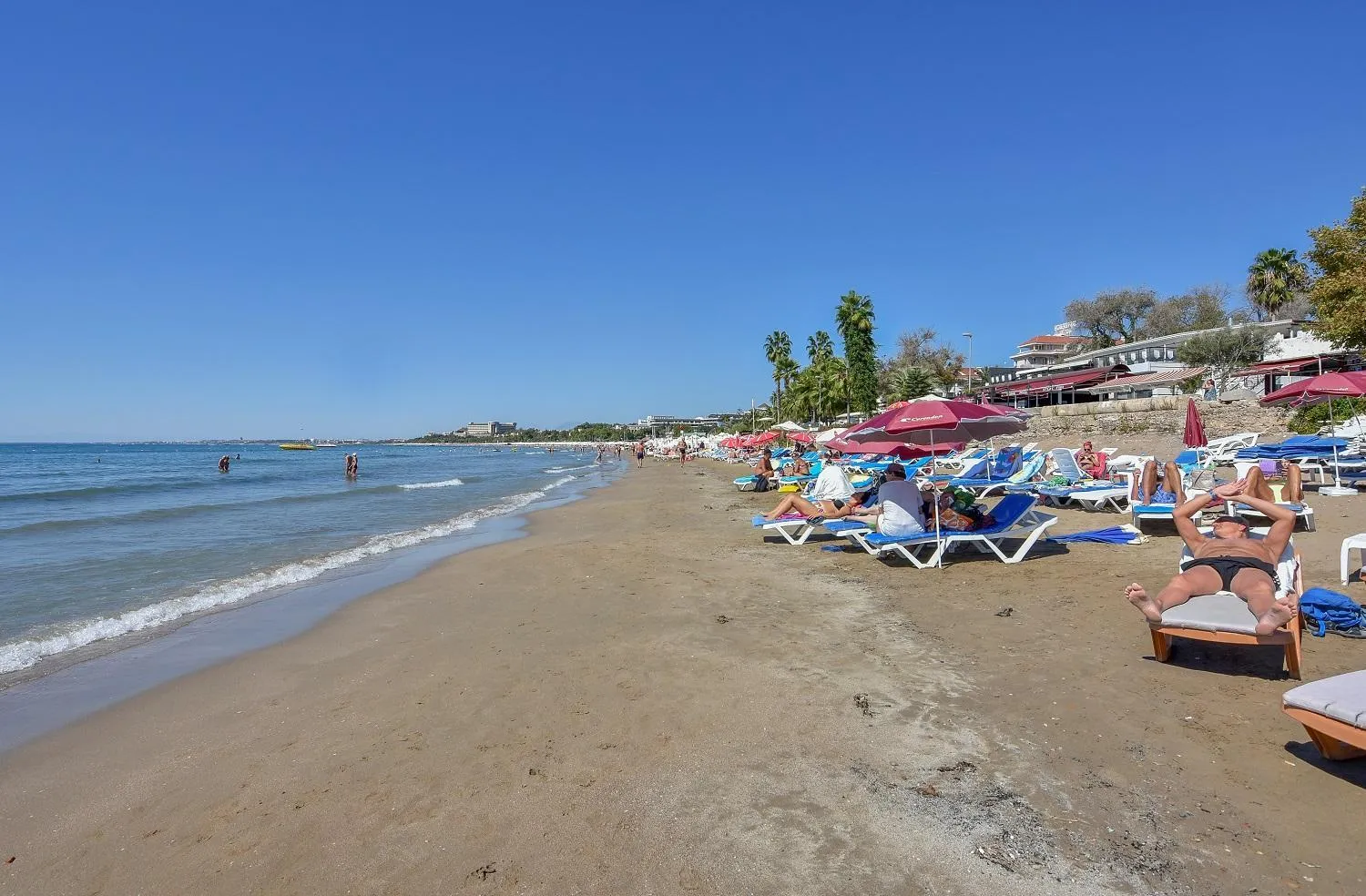 Beach in Clover Magic Altınkum Park Hotel
