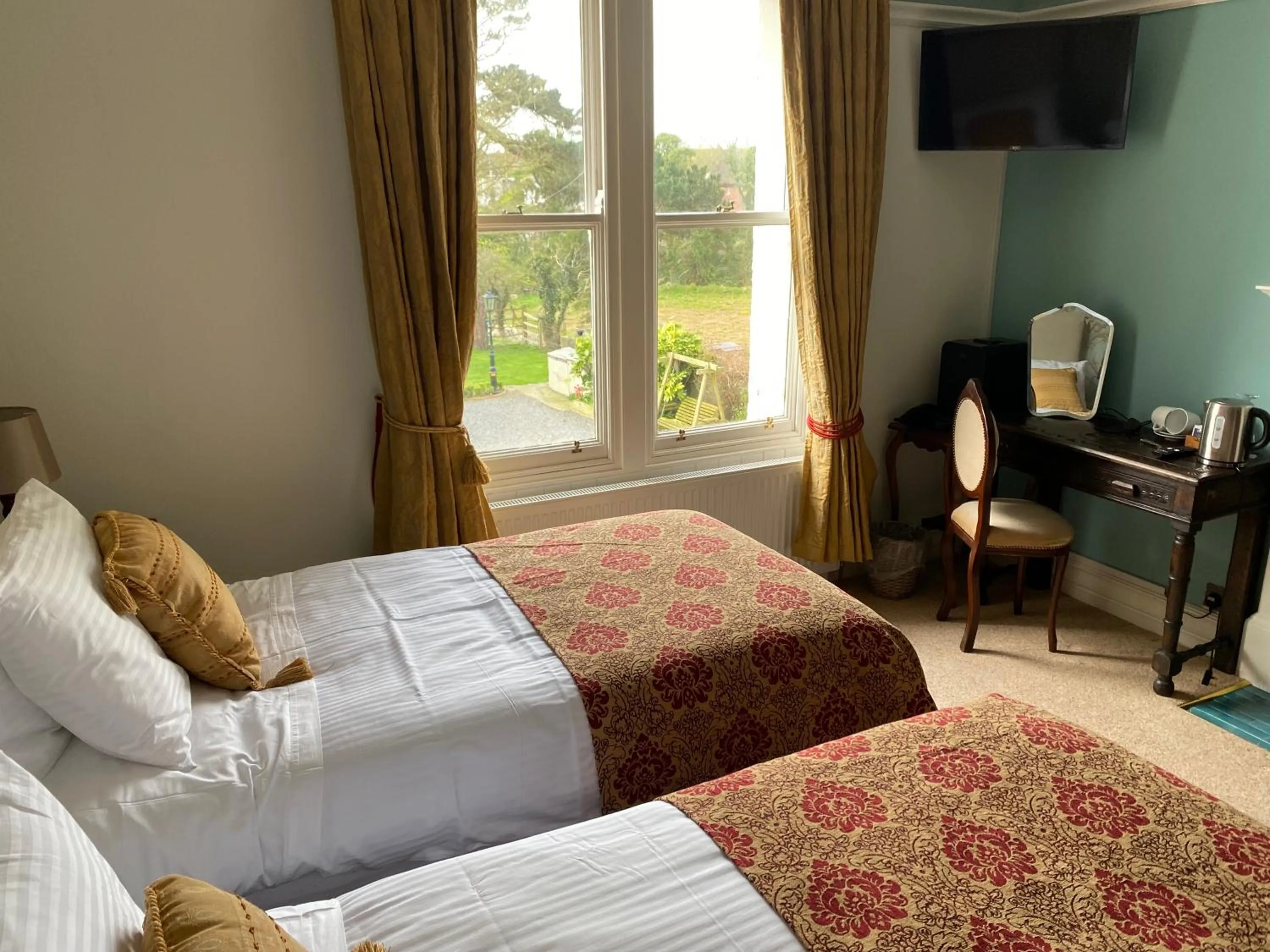 Bedroom, Bed in The Old Vicarage NI B&B