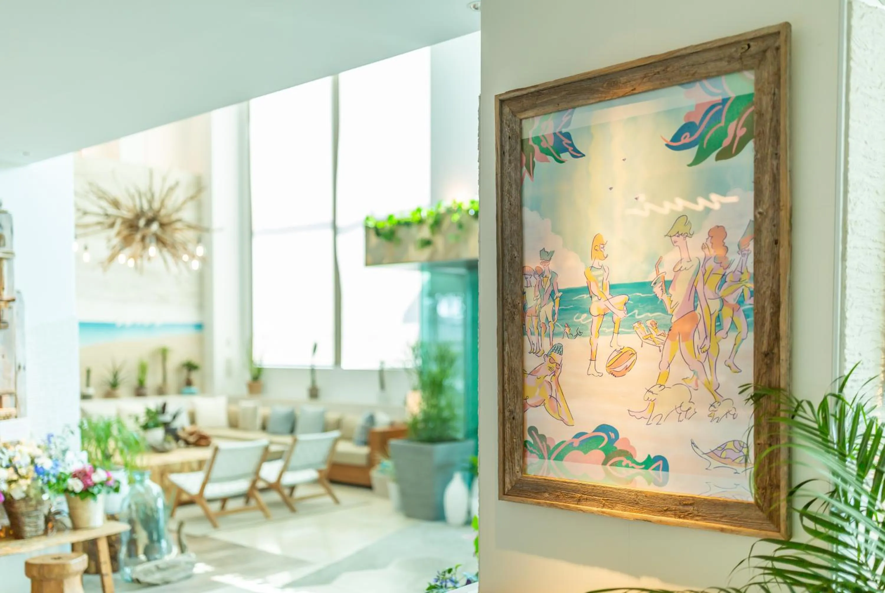 Decorative detail in Hayama Umino Hotel