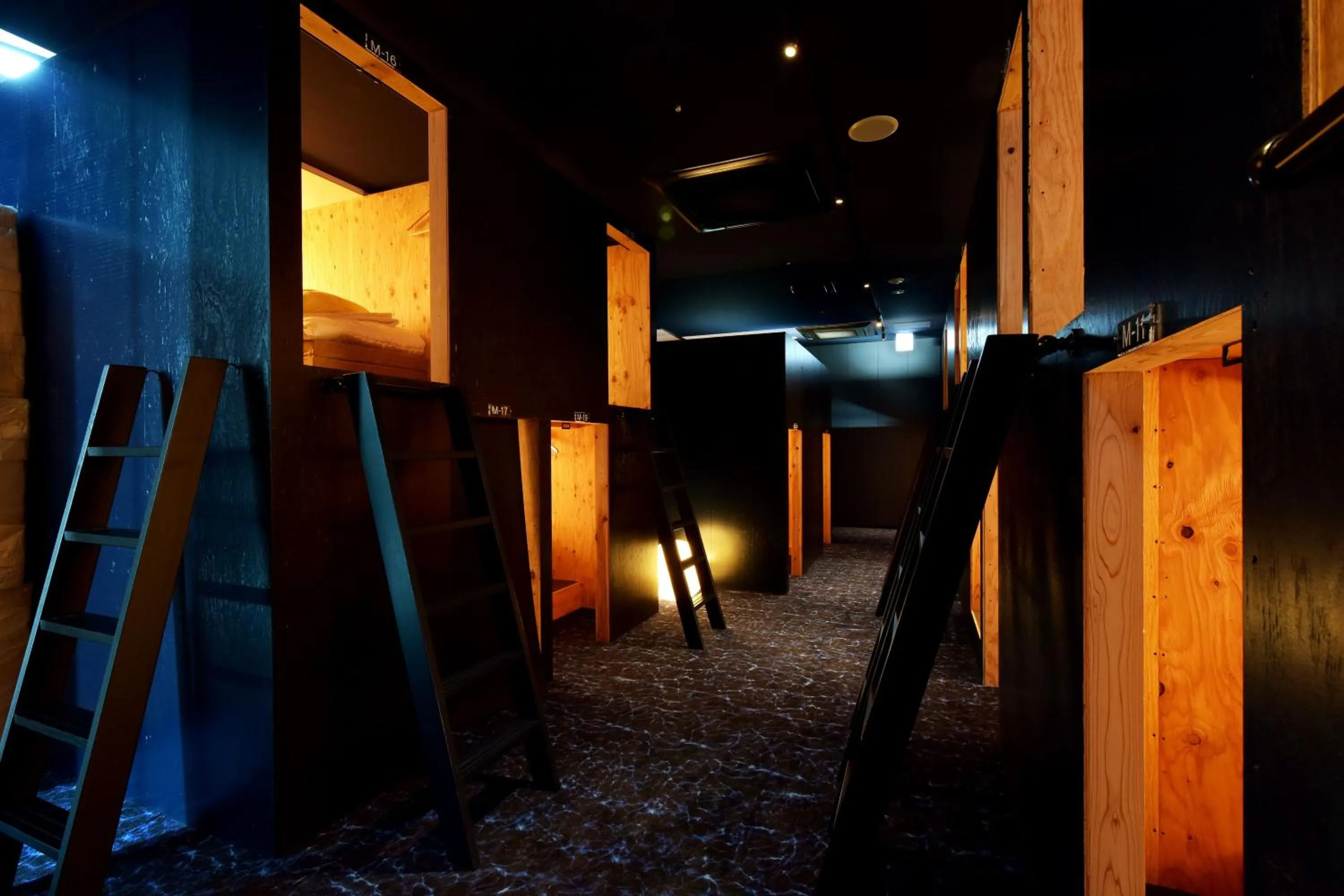 bunk bed in Hayama Umino Hotel