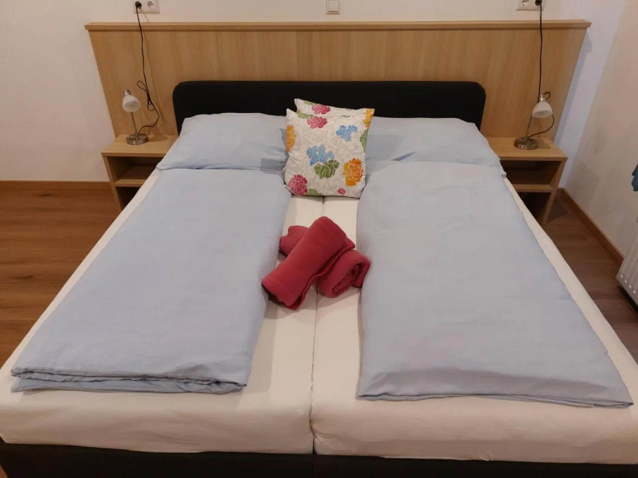 Bed in Hotel Wahlmüller