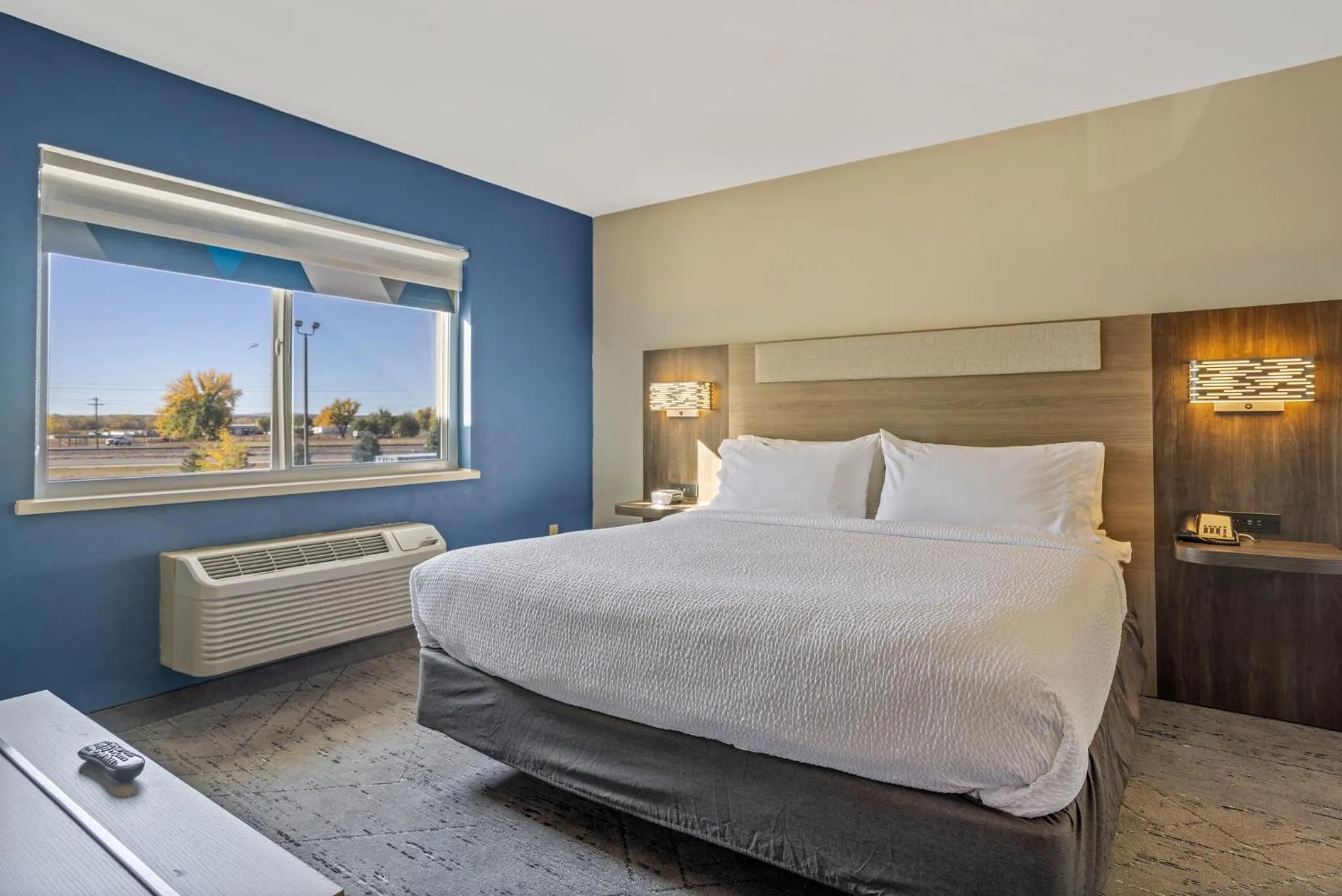 Photo of the whole room, Bed in Holiday Inn Express Hotel & Suites Torrington by IHG