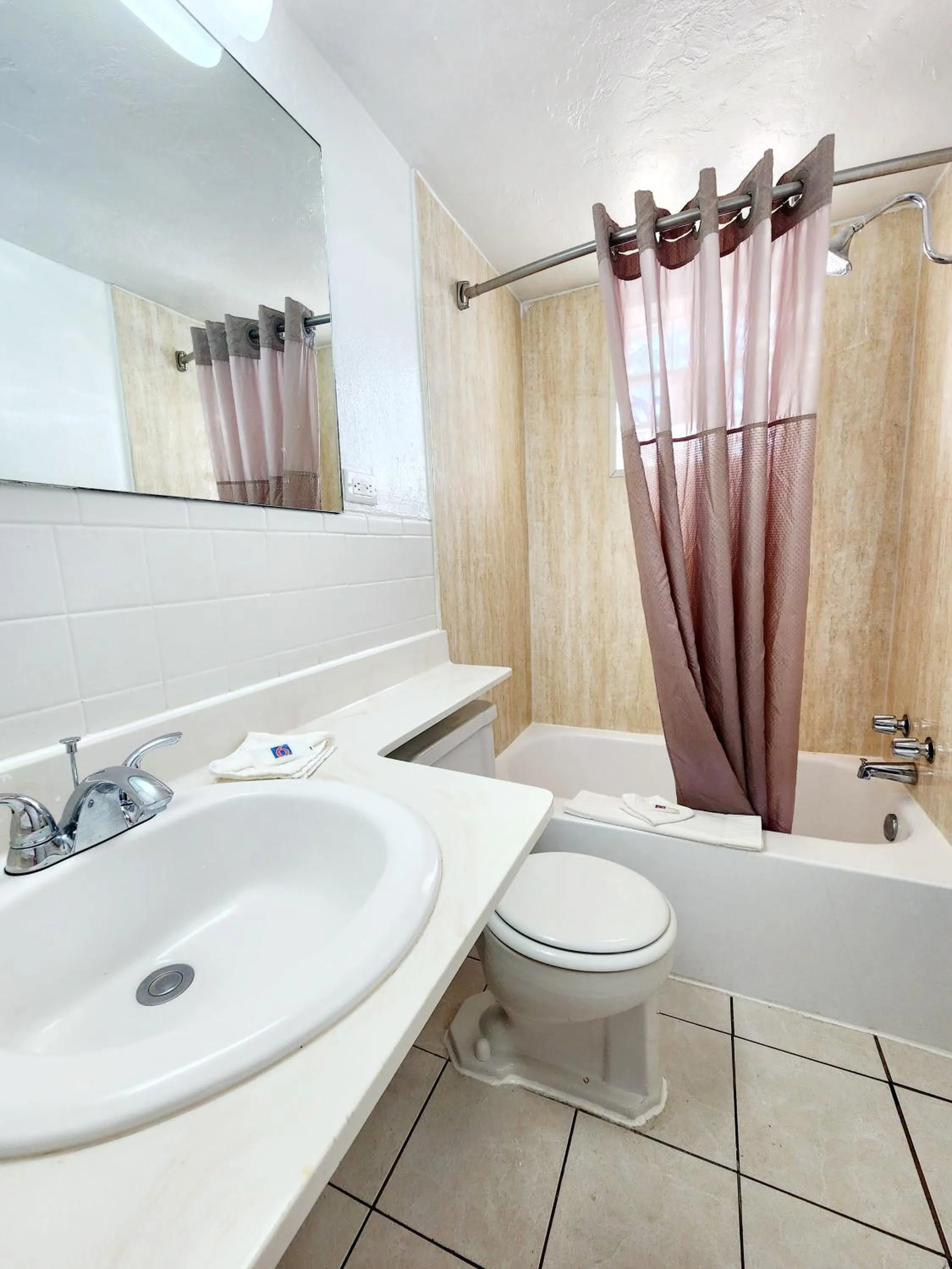Bathroom in Motel 6-Canon City, CO 719-458-1216