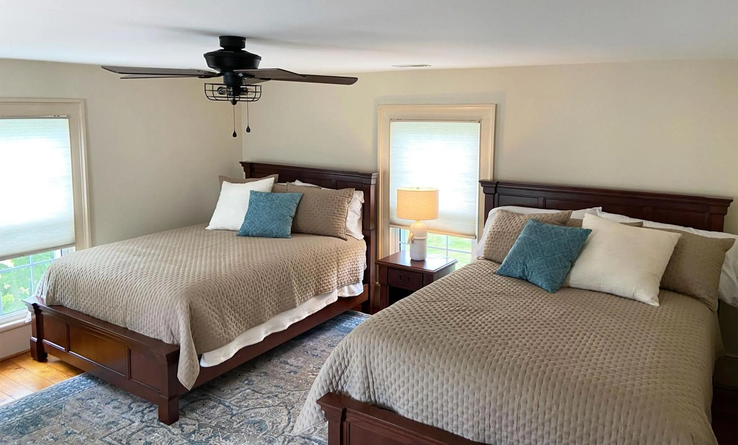 Bed in Graves Mountain Farm & Lodges