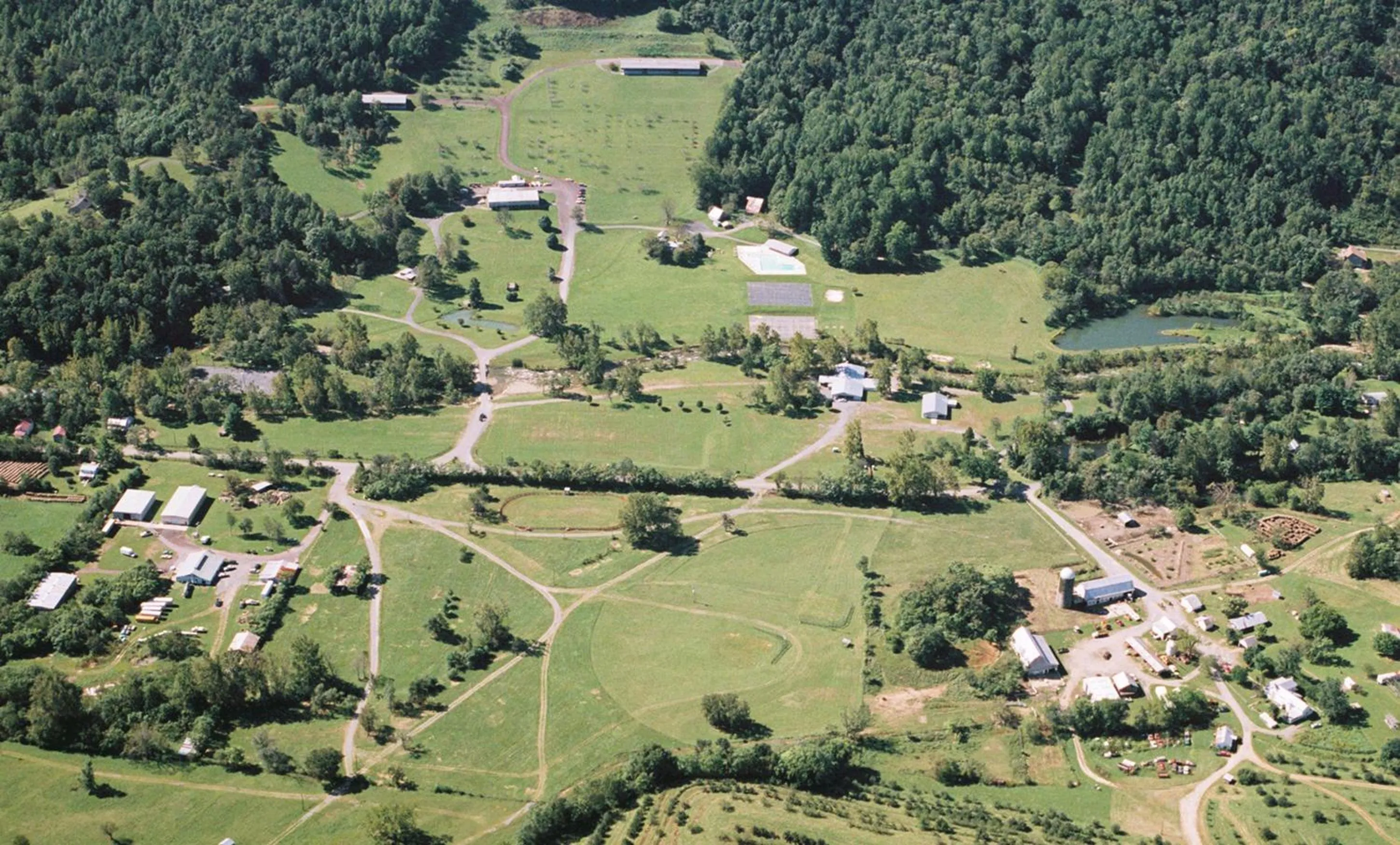 Bird's eye view in Graves Mountain Farm & Lodges