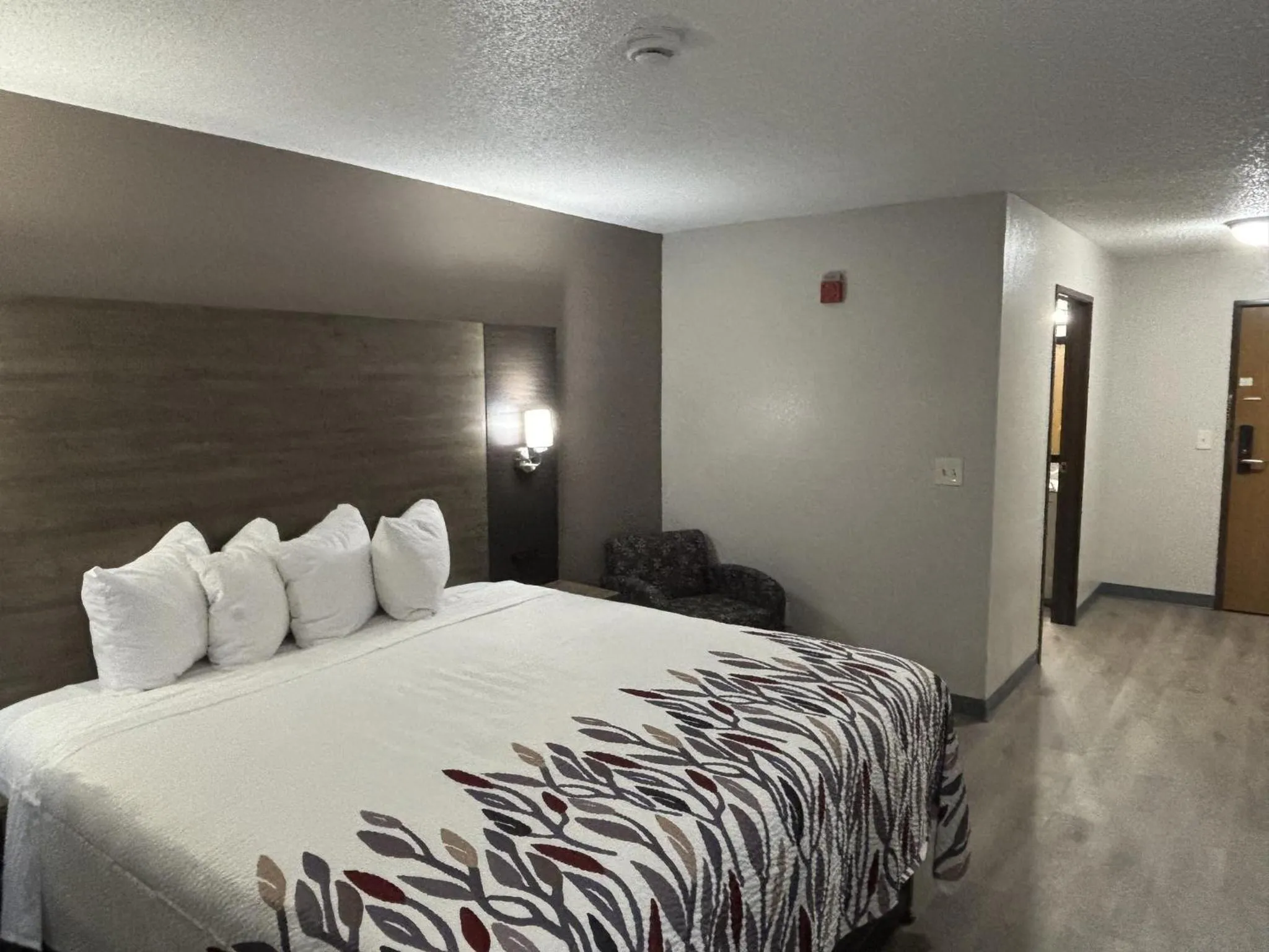 Photo of the whole room, Bed in Red Roof Inn & Suites Hammond, IN