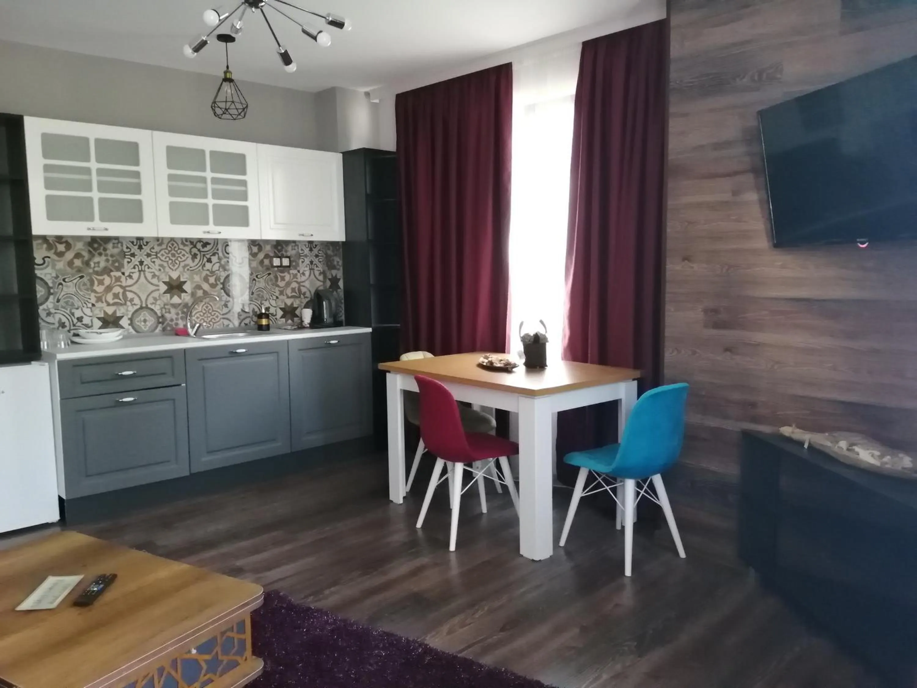 Kitchen or kitchenette in The old Bakery Apartments