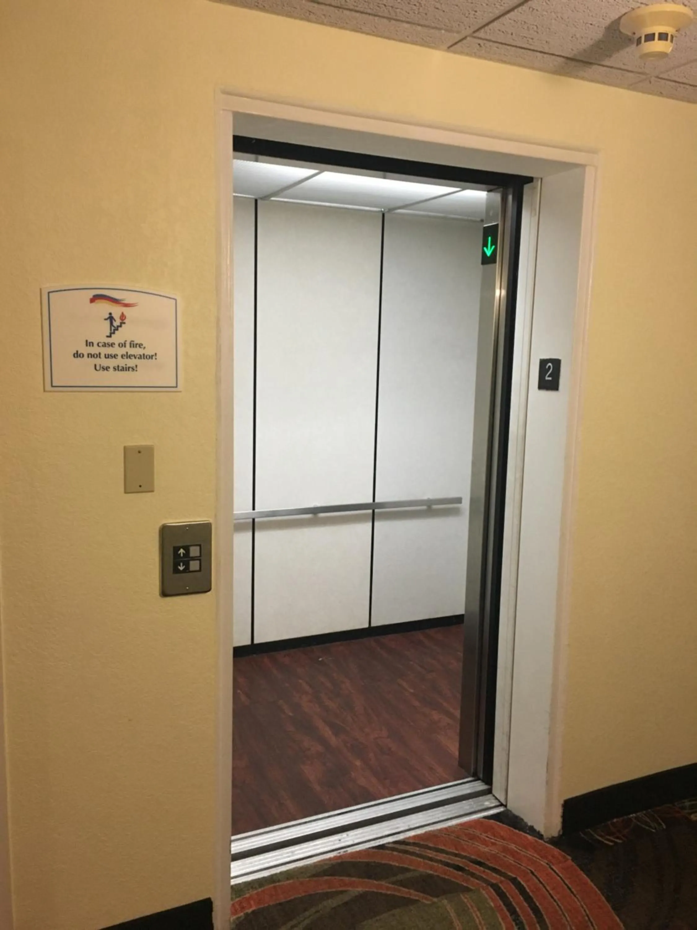 elevator in Baymont by Wyndham Lakeland