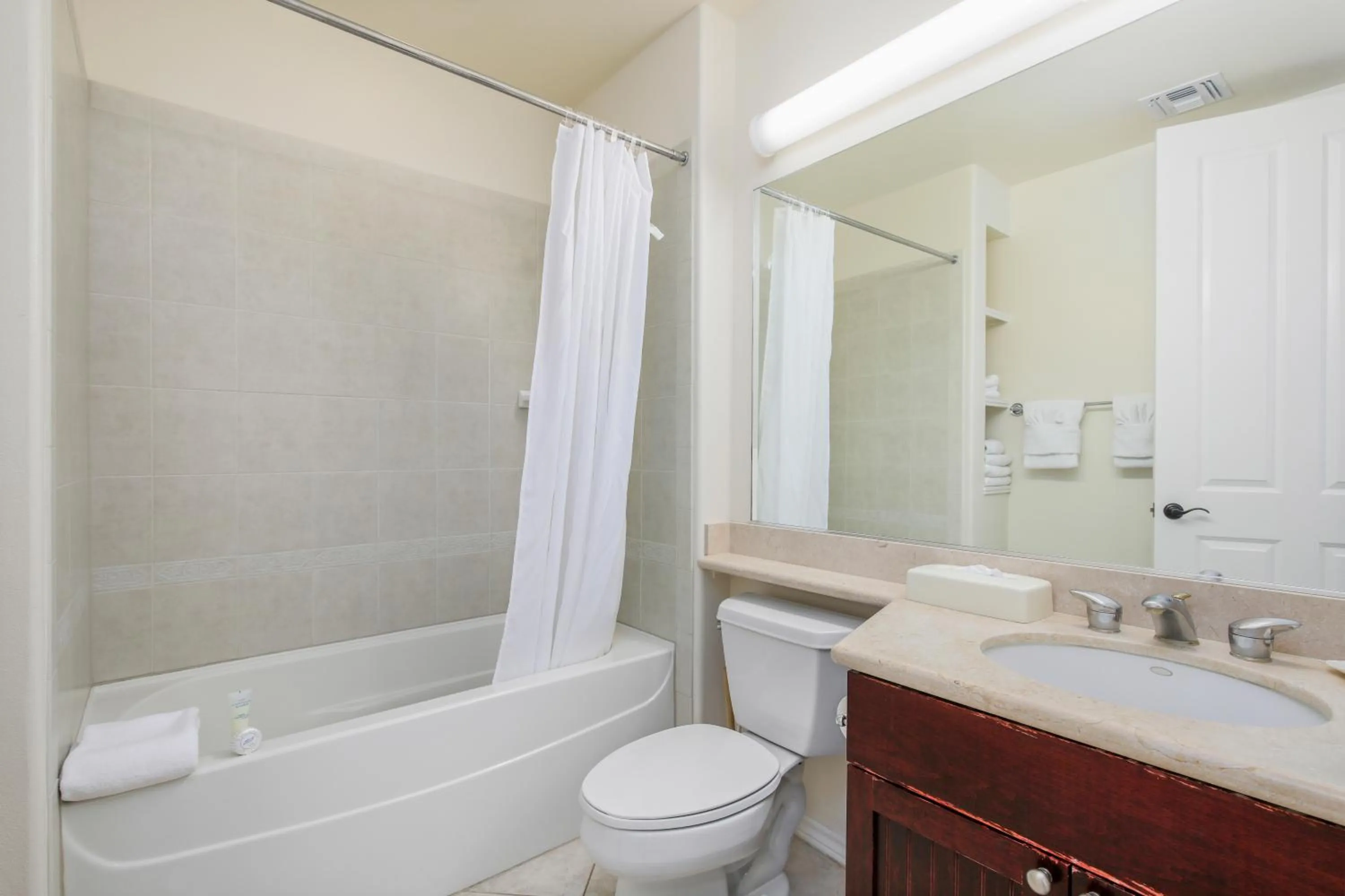 Bathroom in Fairway Villas Waikoloa by OUTRIGGER