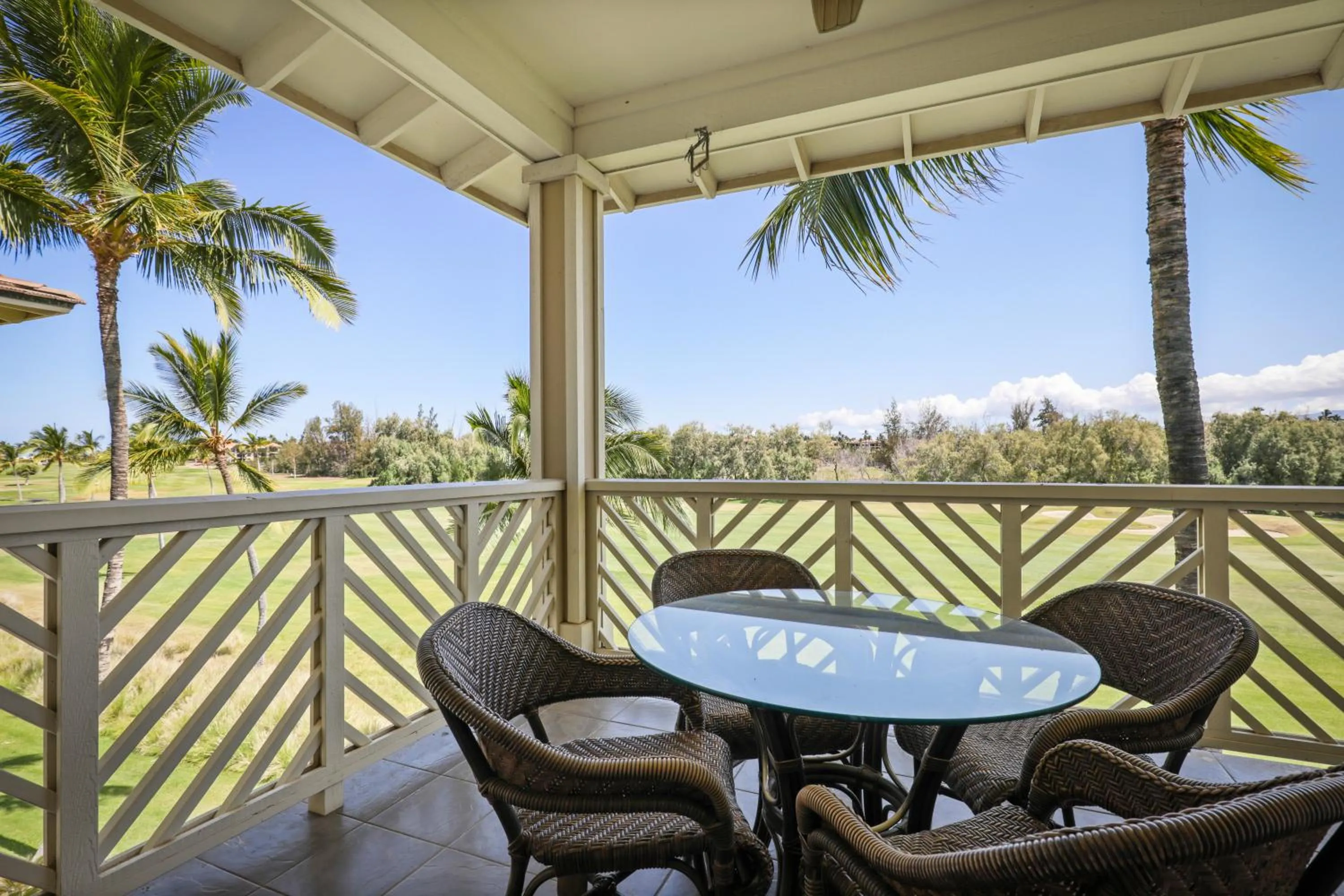 Balcony/Terrace in Fairway Villas Waikoloa by OUTRIGGER