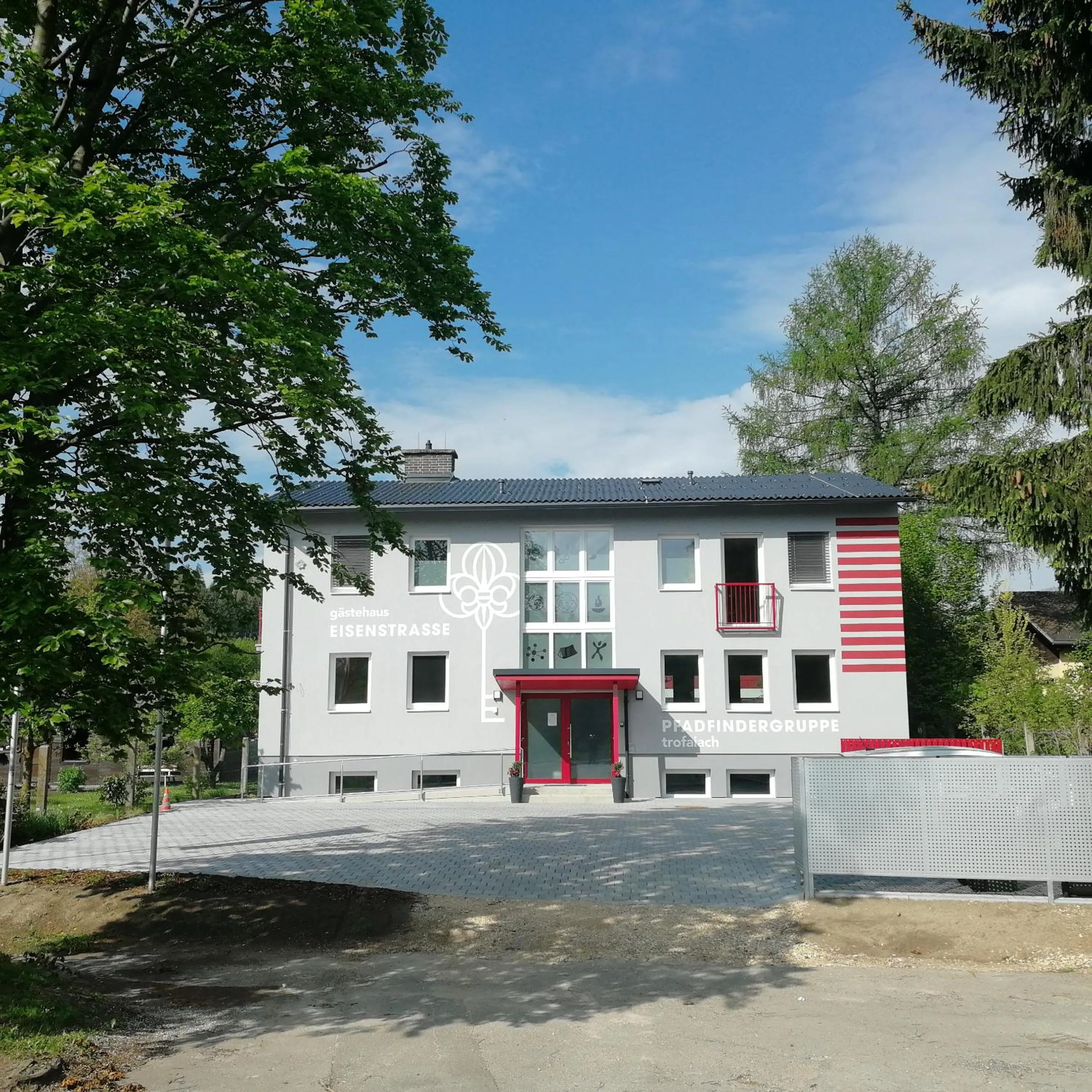 Property building in Gästehaus Eisenstrasse