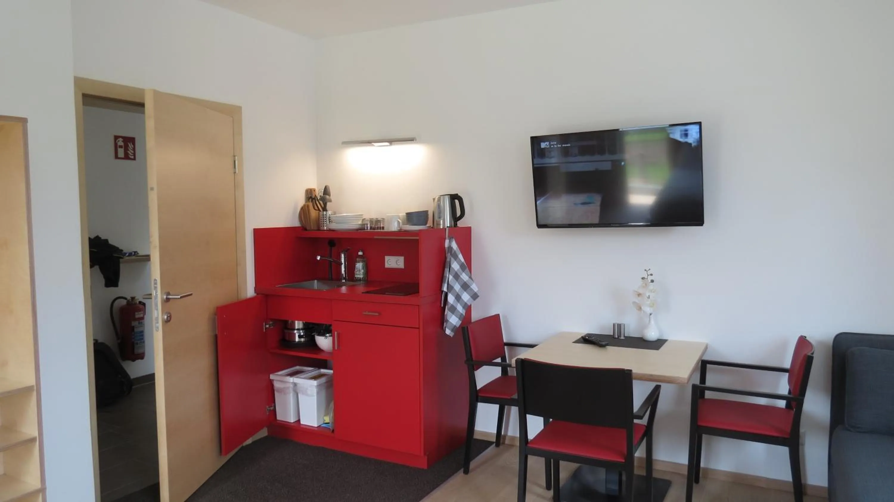 TV and multimedia in Gästehaus Eisenstrasse