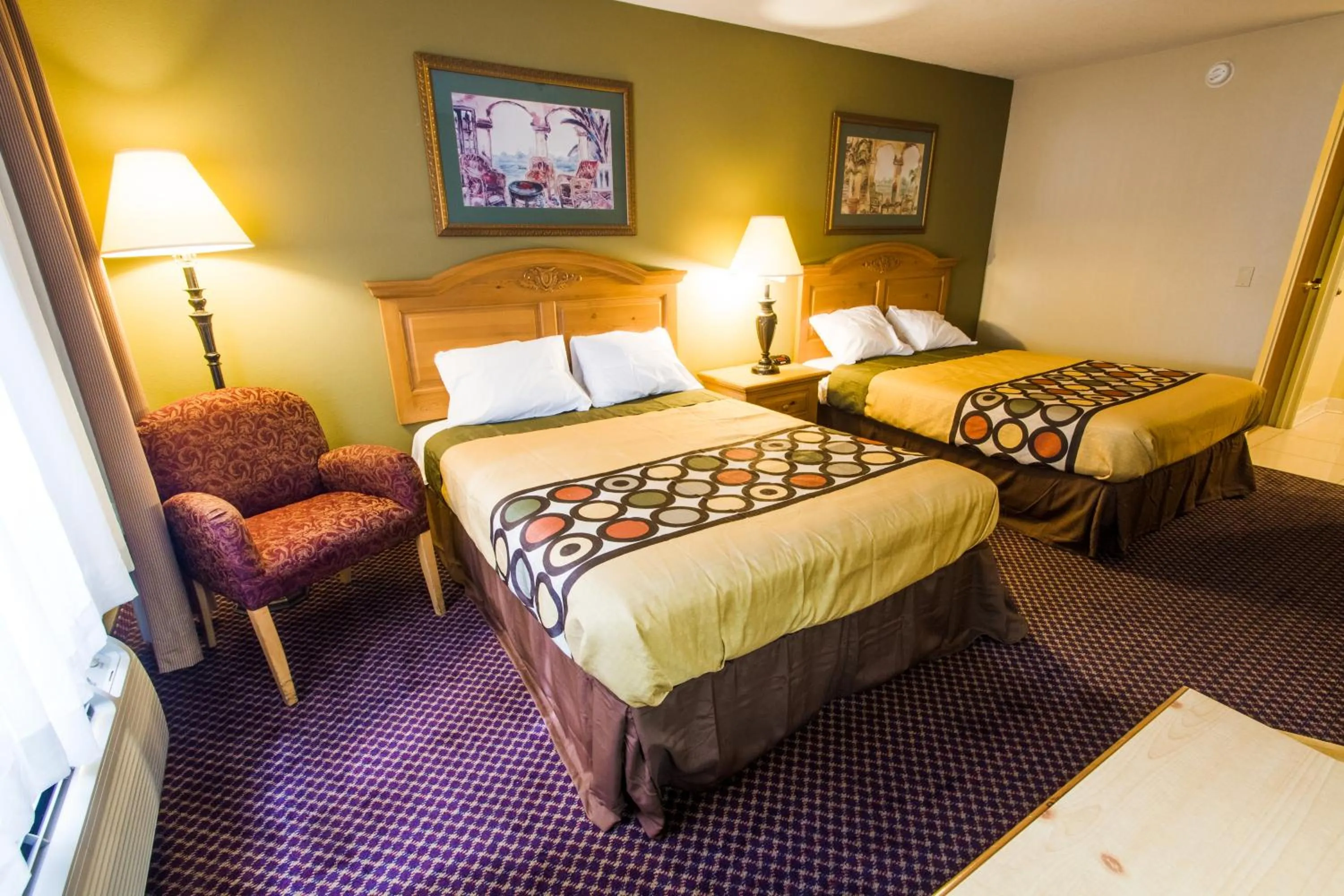 Bed in Super 8 by Wyndham Marana/Tucson Area