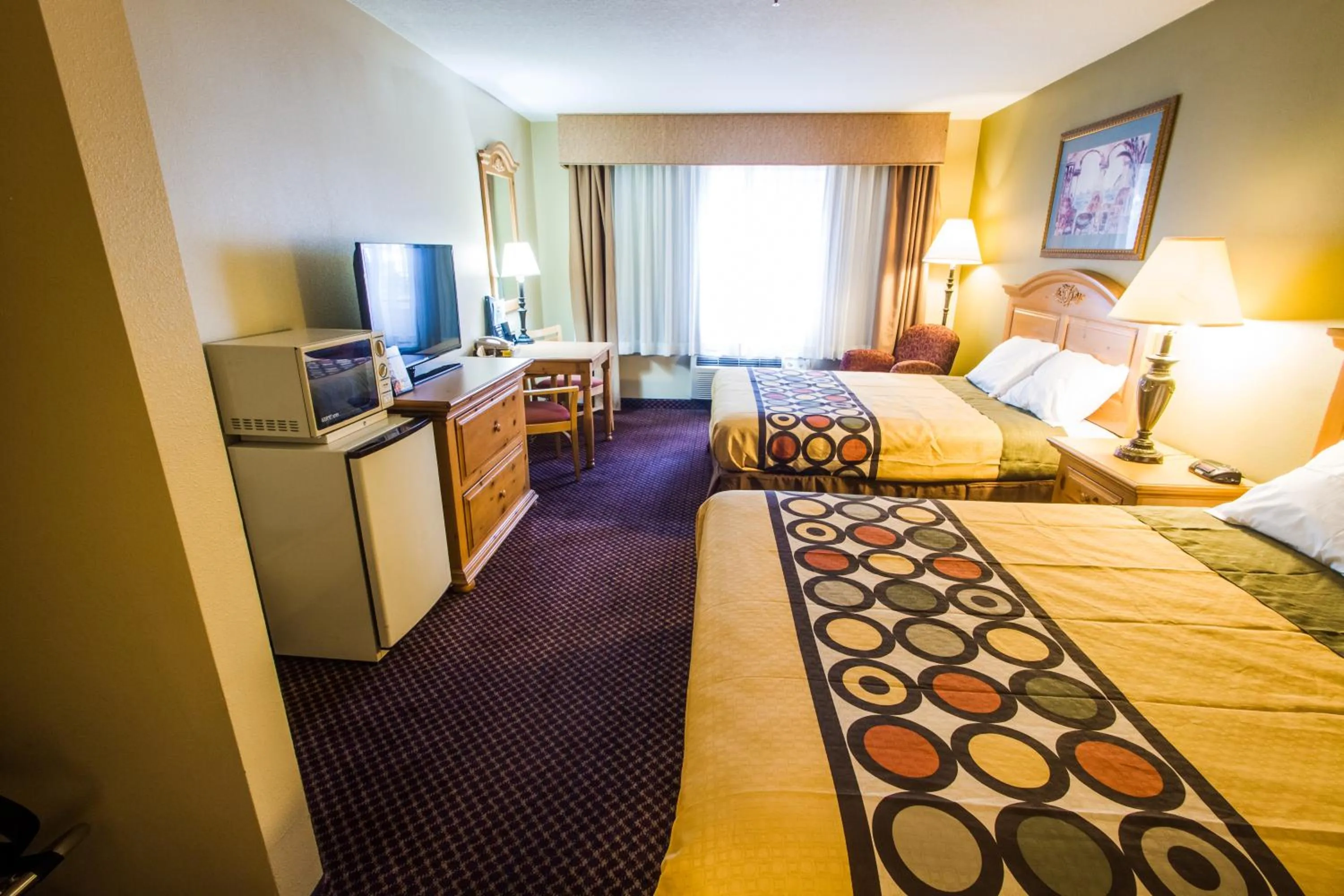 Bed in Super 8 by Wyndham Marana/Tucson Area