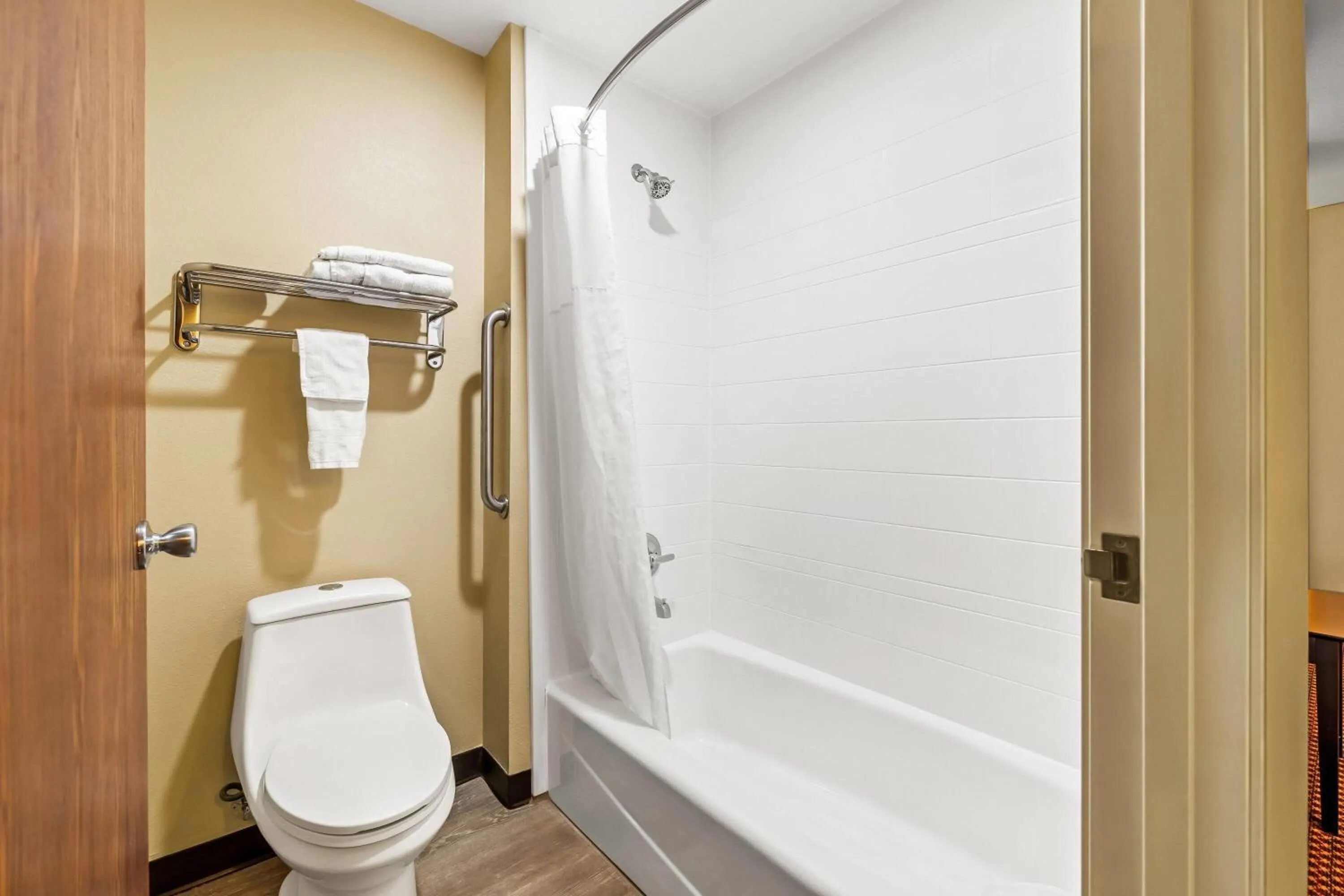 Bathroom in Super 8 by Wyndham Marana/Tucson Area