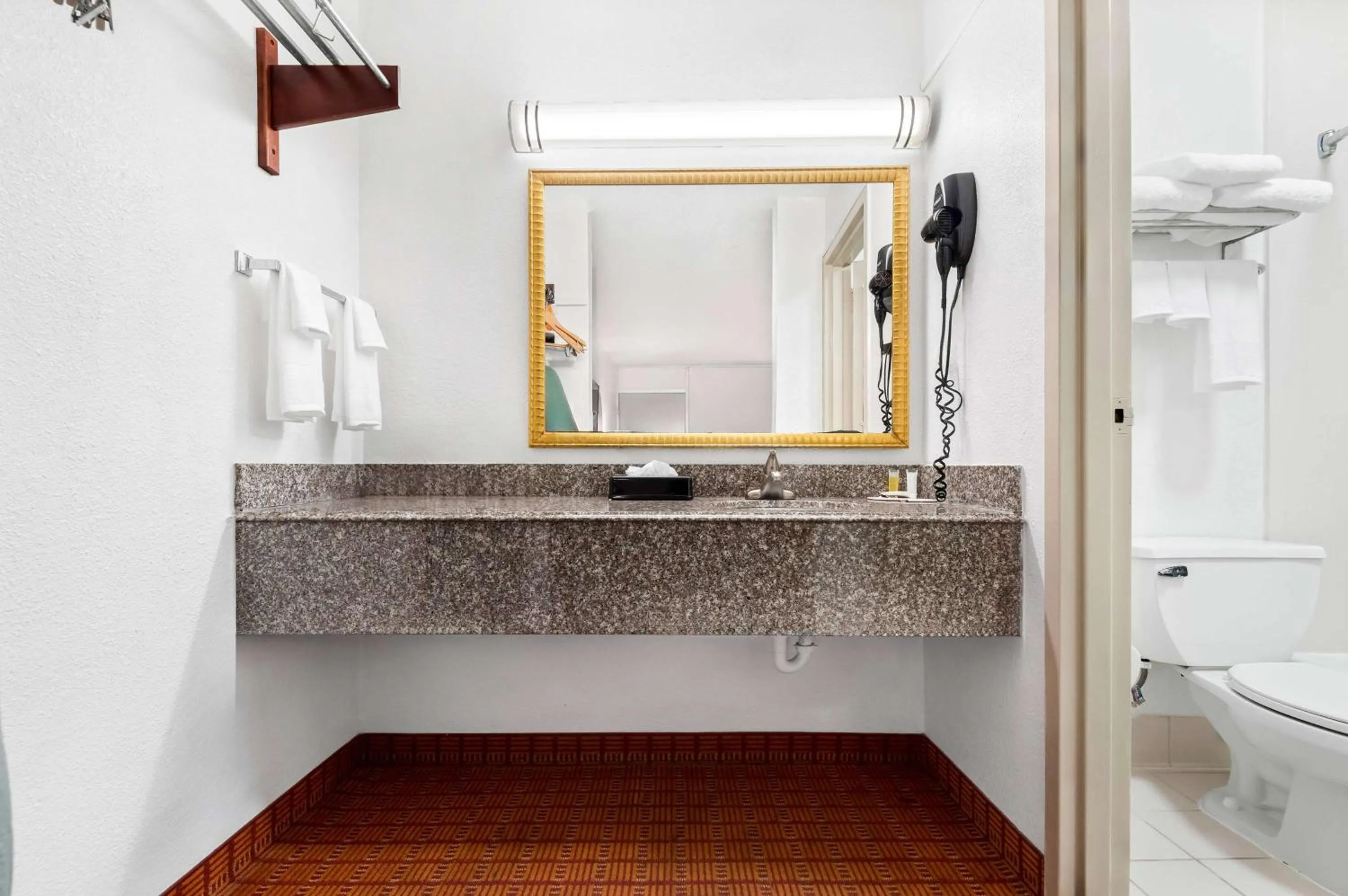 Photo of the whole room in Super 8 by Wyndham Baton Rouge/I-10