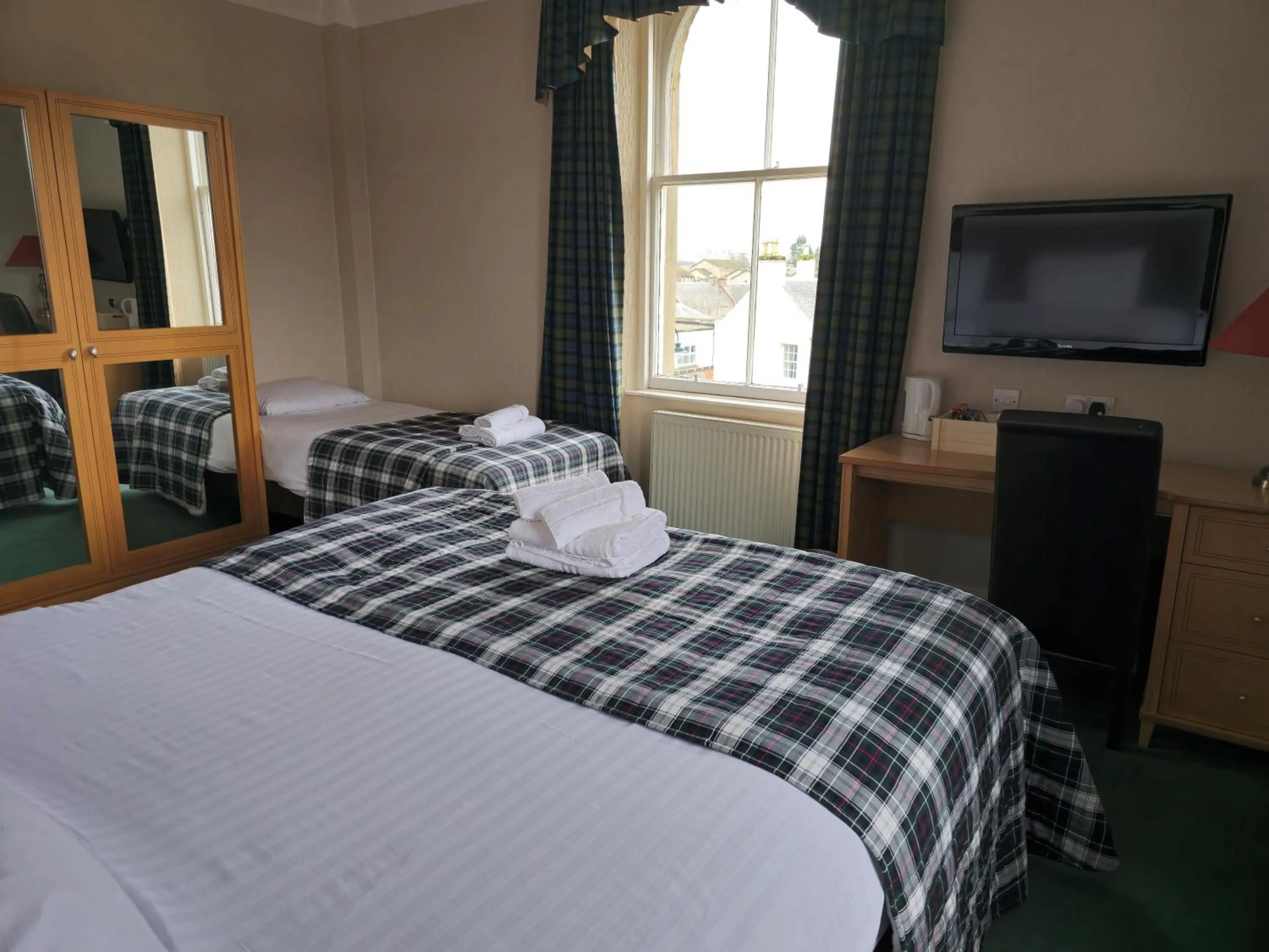 Bed in The National Hotel