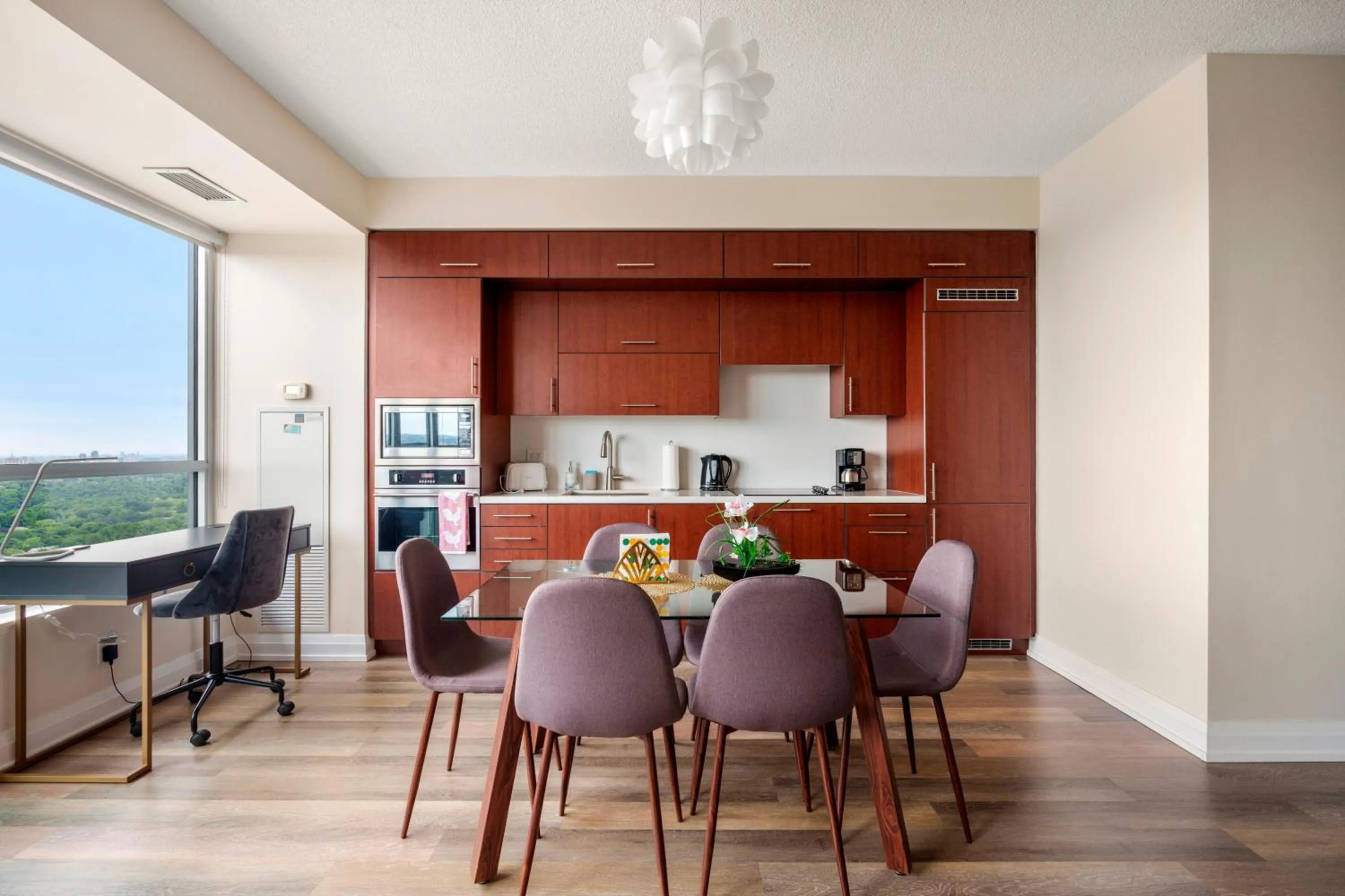 Kitchen or kitchenette in GLOBALSTAY Modern Apartments in North York Skyscraper
