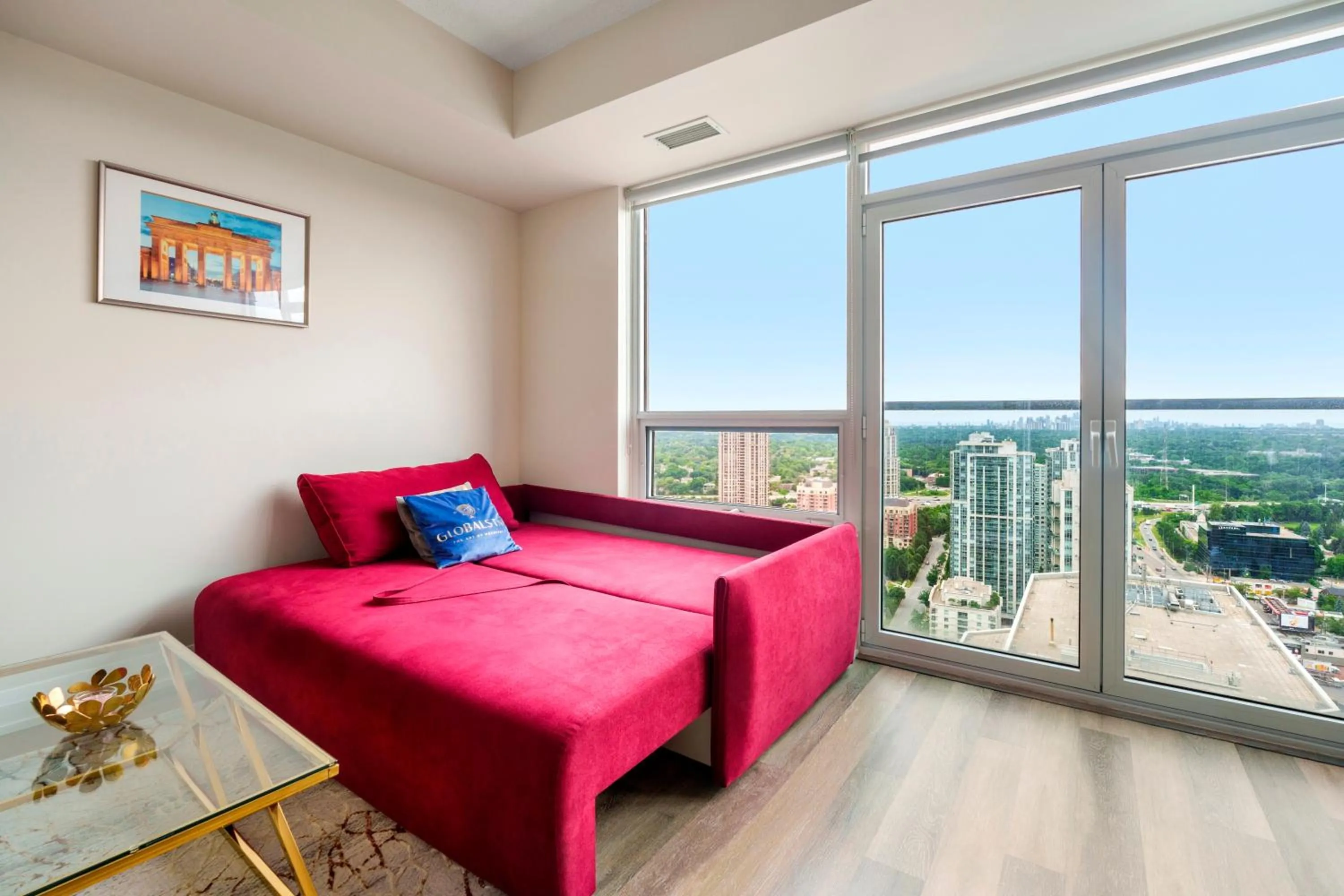 View (from property/room) in GLOBALSTAY Modern Apartments in North York Skyscraper