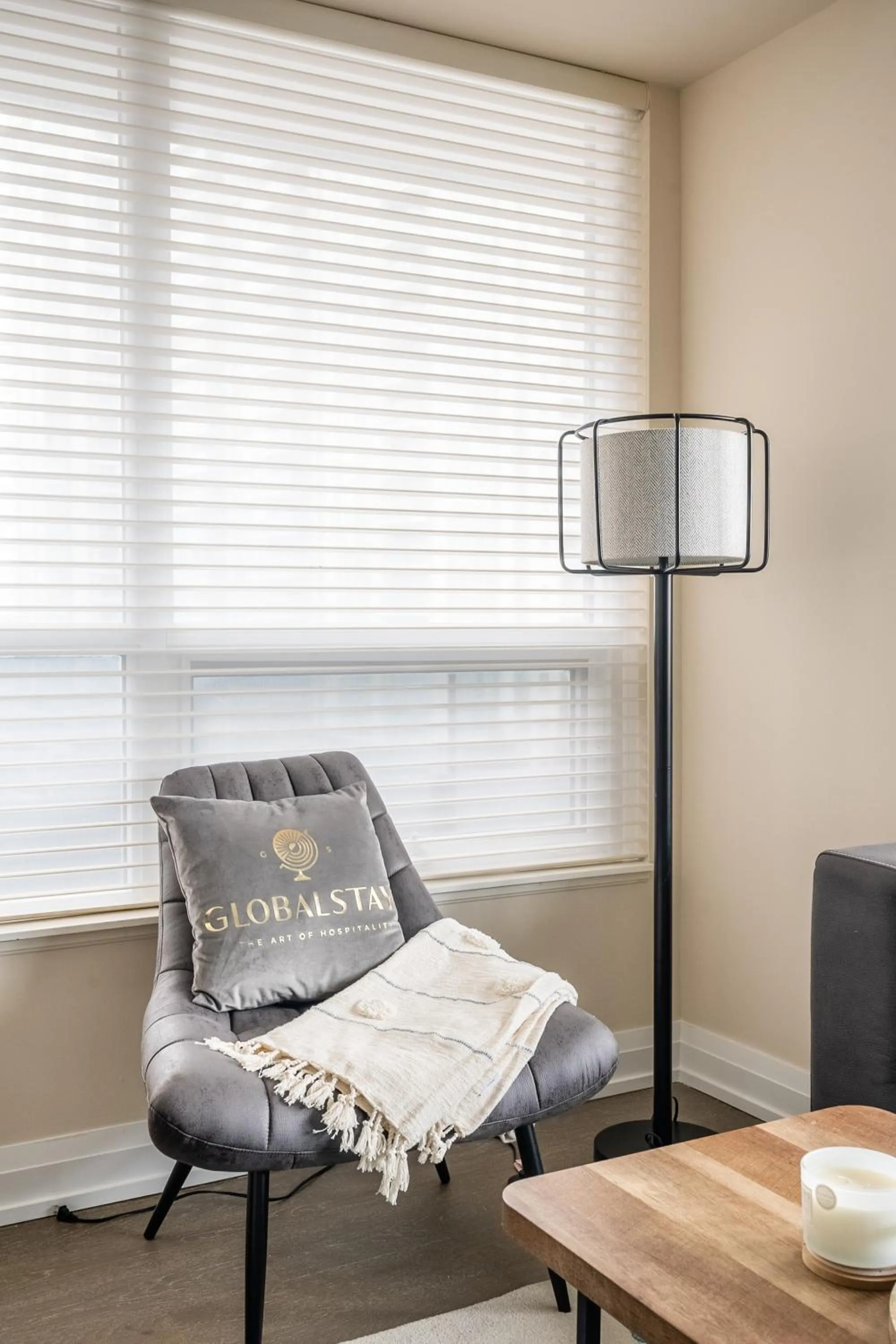 Living room in GLOBALSTAY Modern Apartments in North York Skyscraper