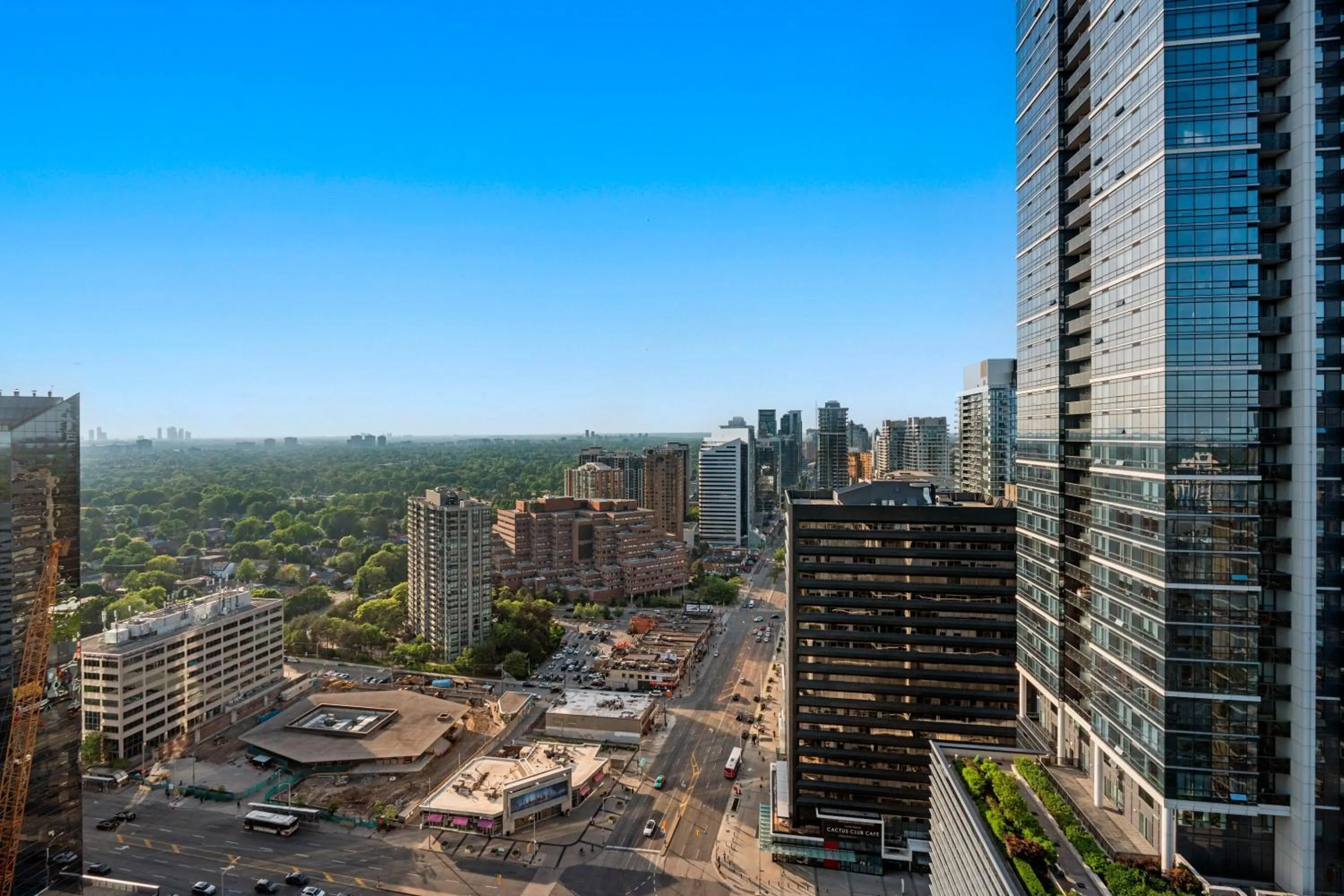 Neighbourhood in GLOBALSTAY Modern Apartments in North York Skyscraper
