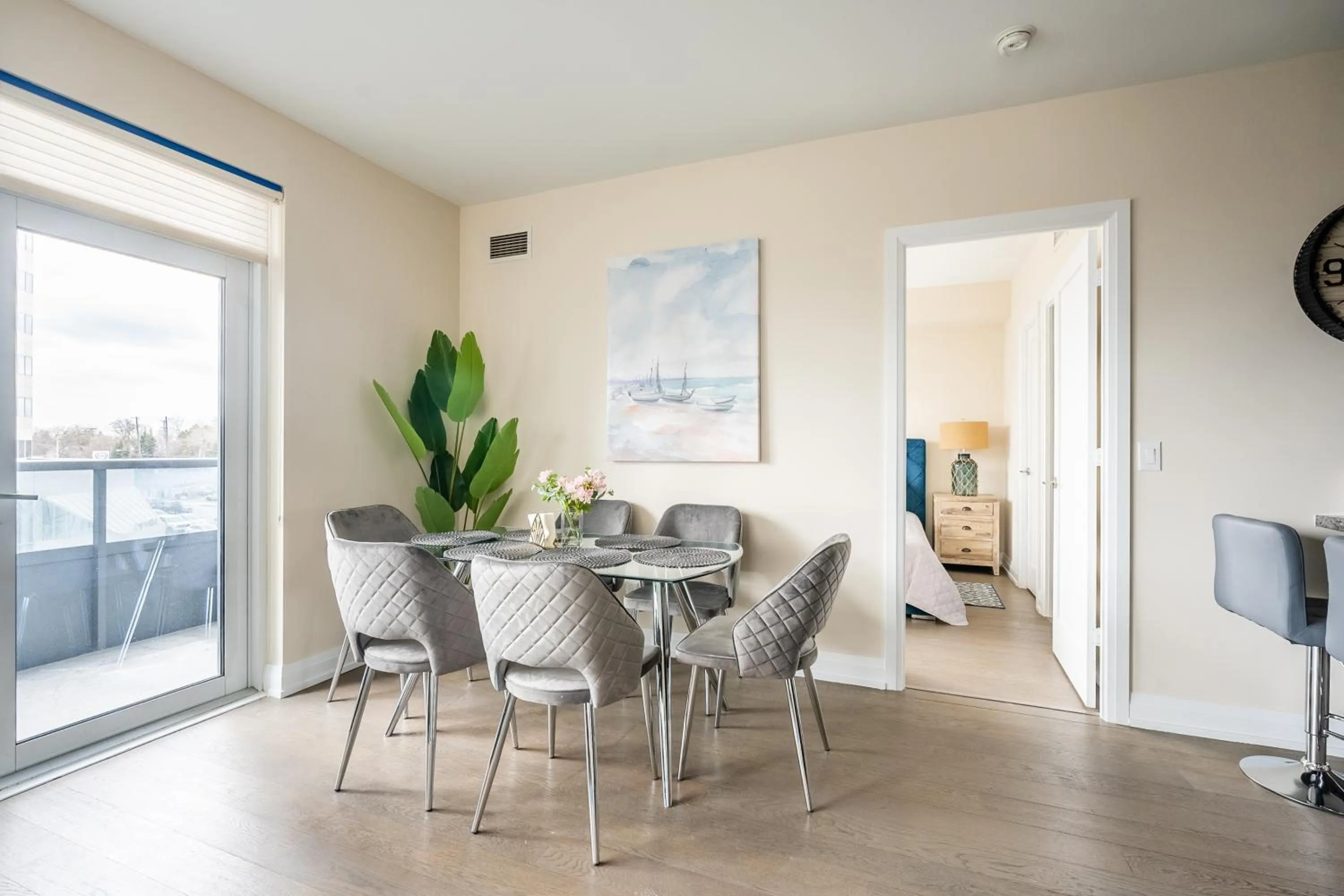 Dining area in GLOBALSTAY Modern Apartments in North York Skyscraper