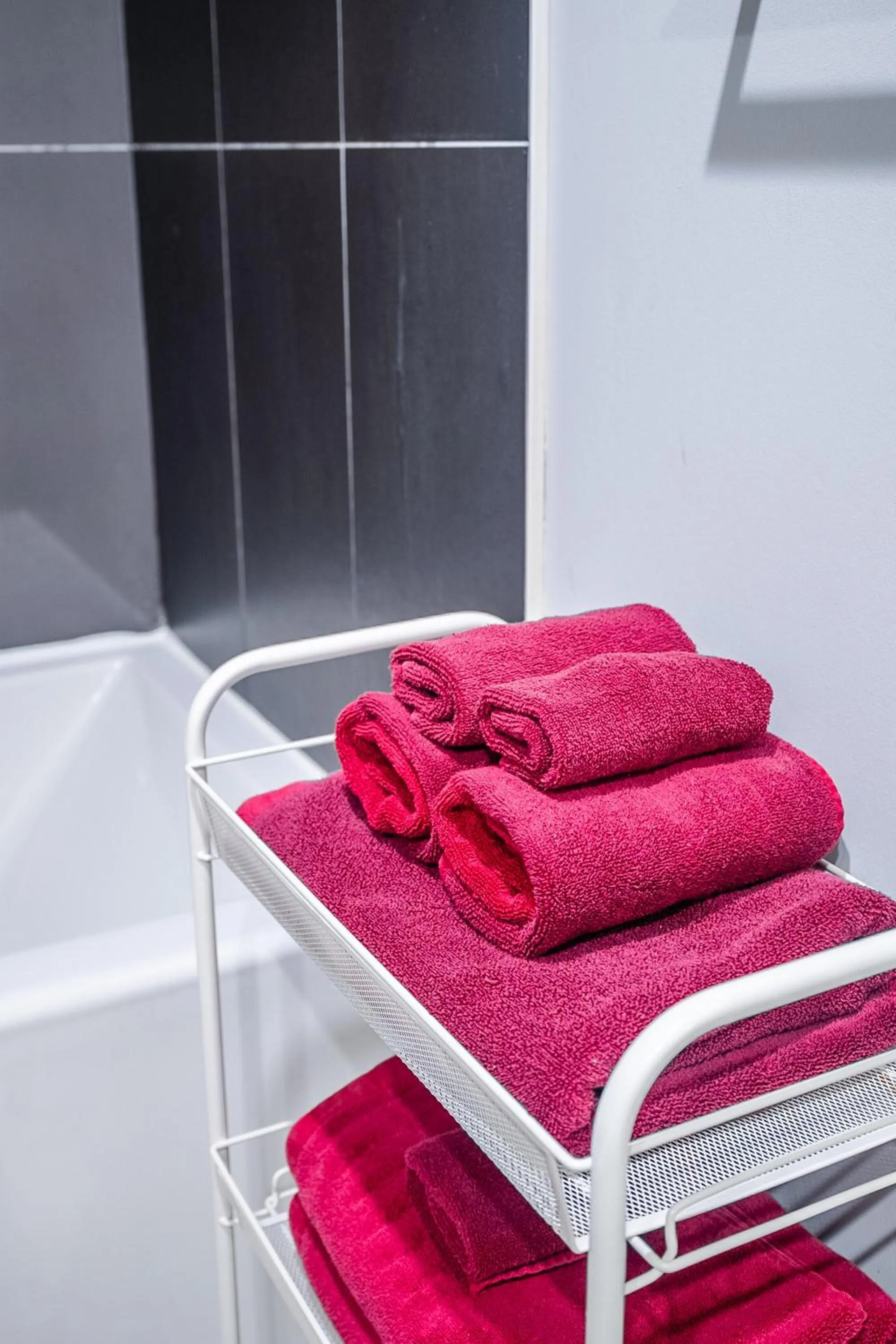 towels in GLOBALSTAY Modern Apartments in North York Skyscraper