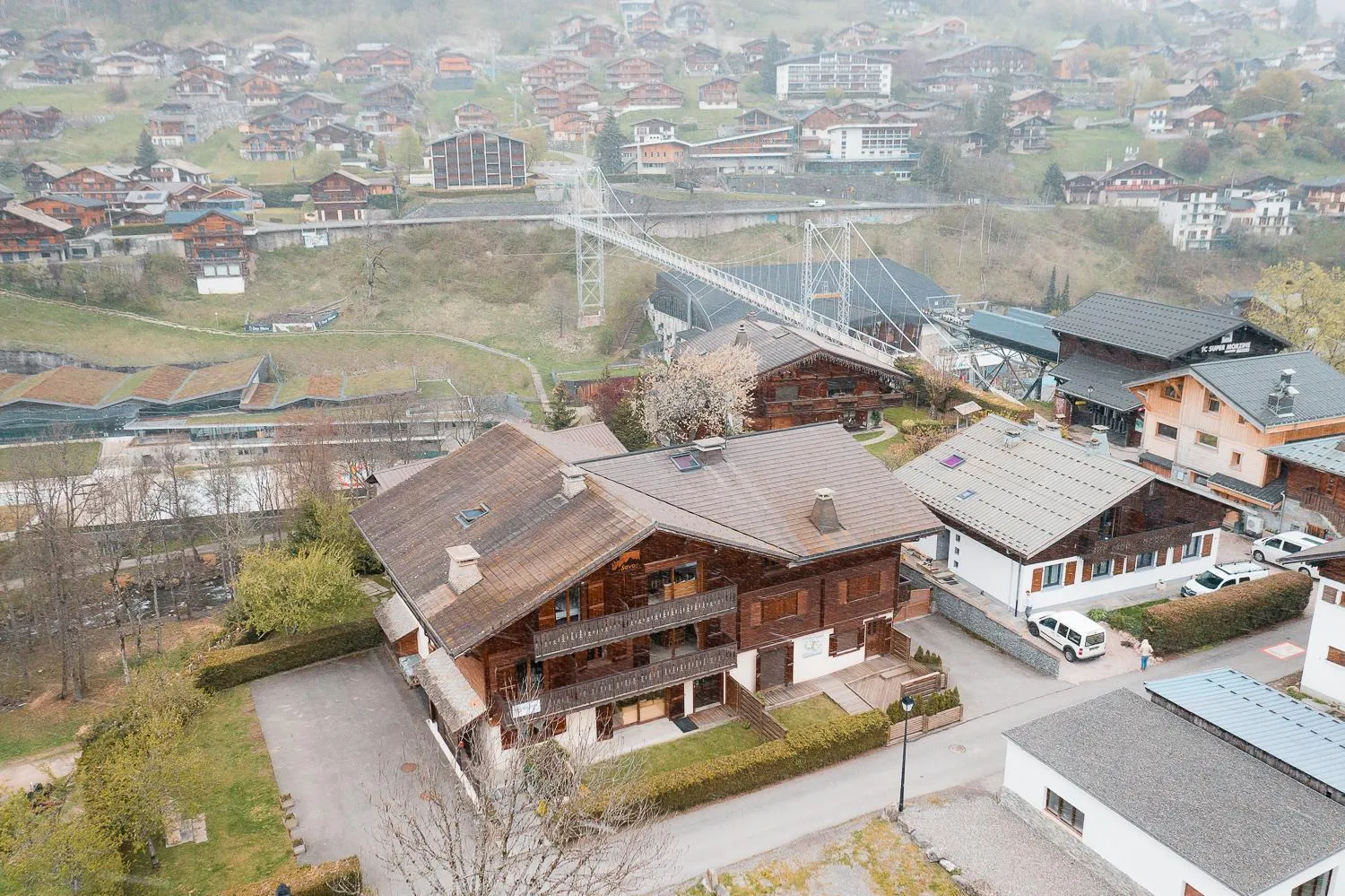 Property building in Savoy Morzine