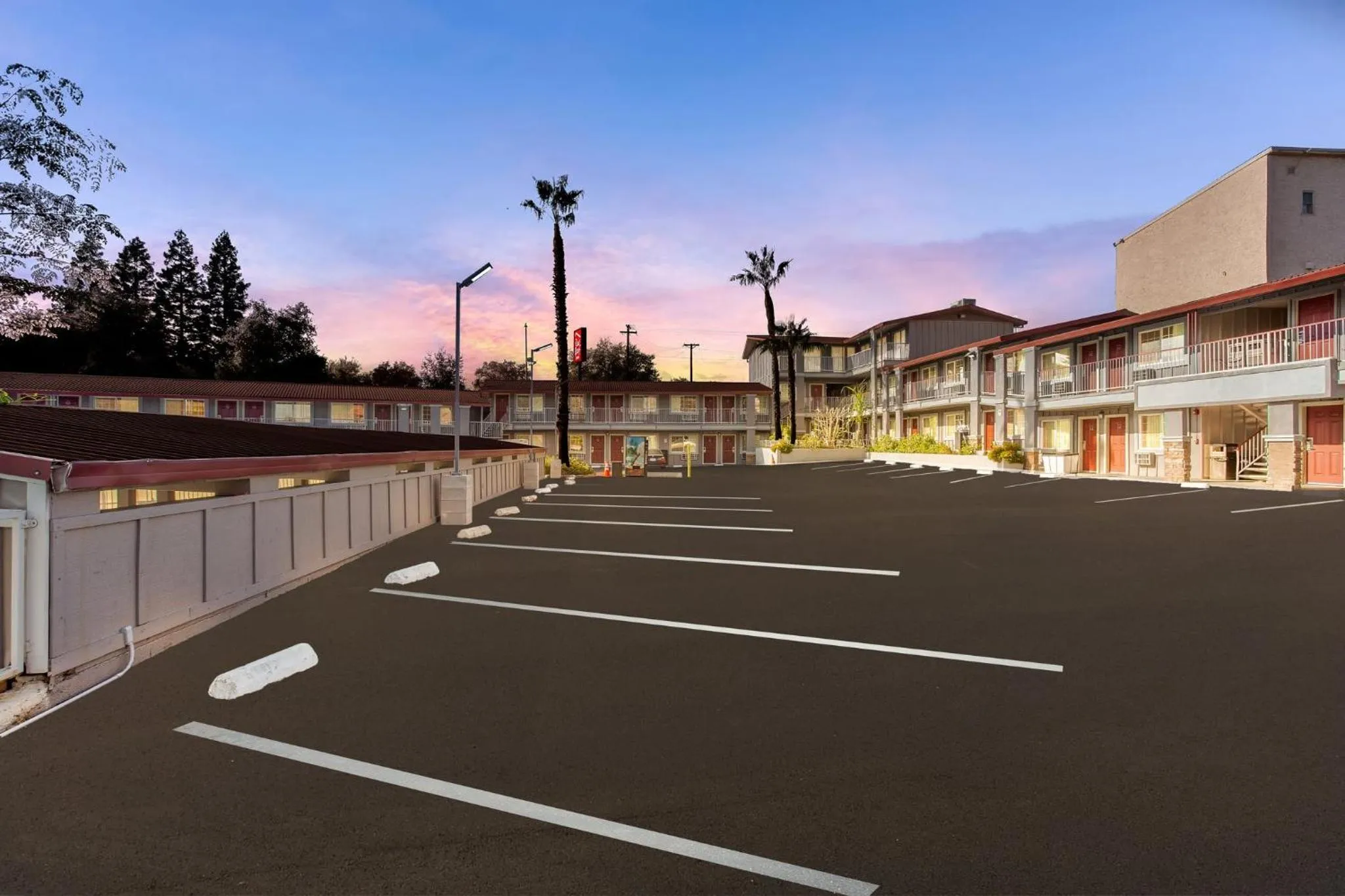 Property building in Red Roof Inn Redding