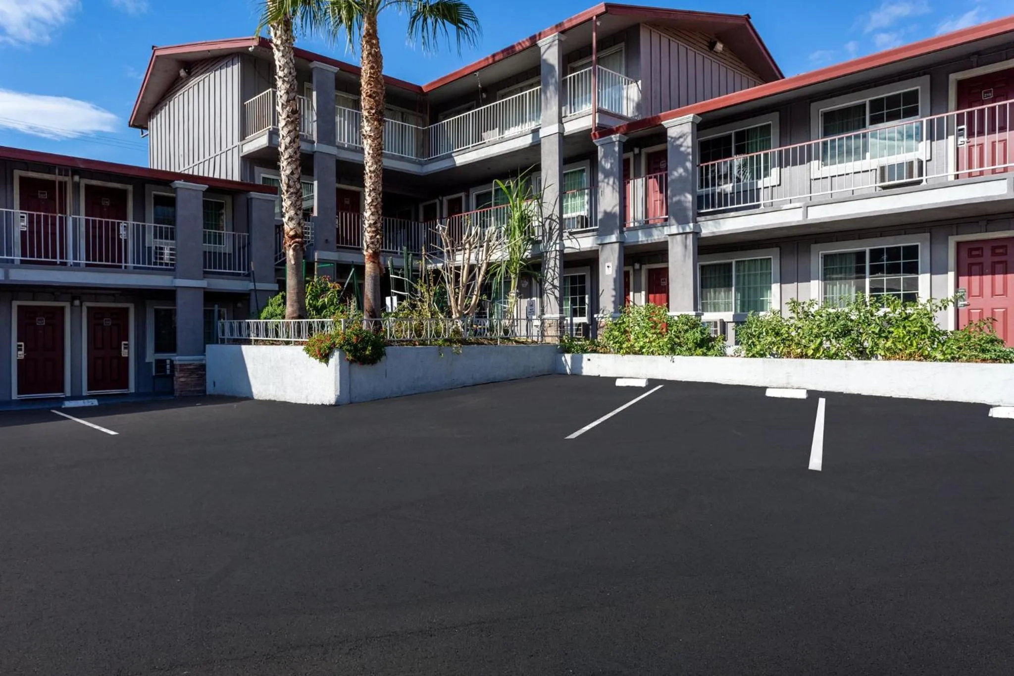 Property building in Red Roof Inn Redding