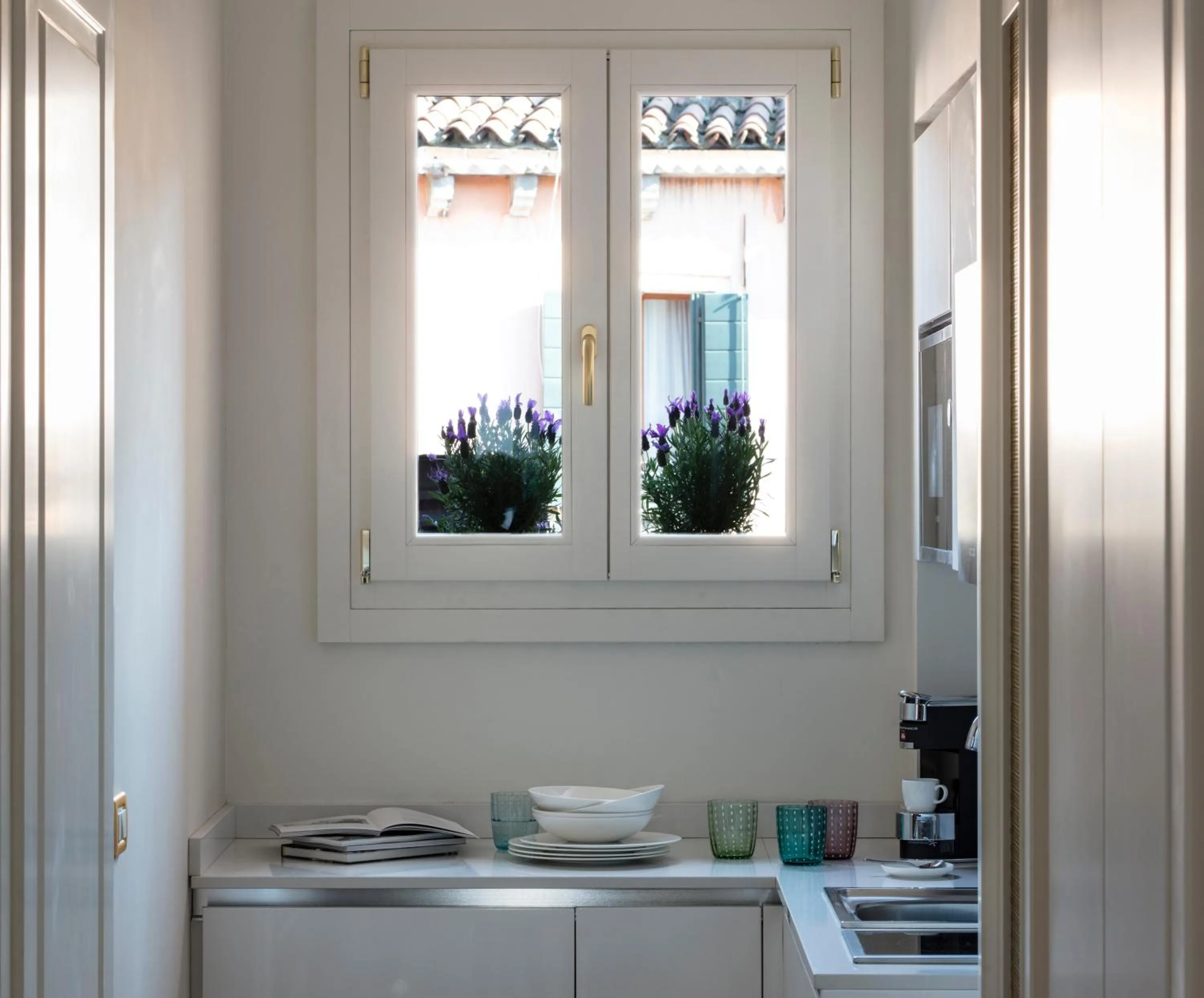 Kitchen or kitchenette in Residenza Ducato