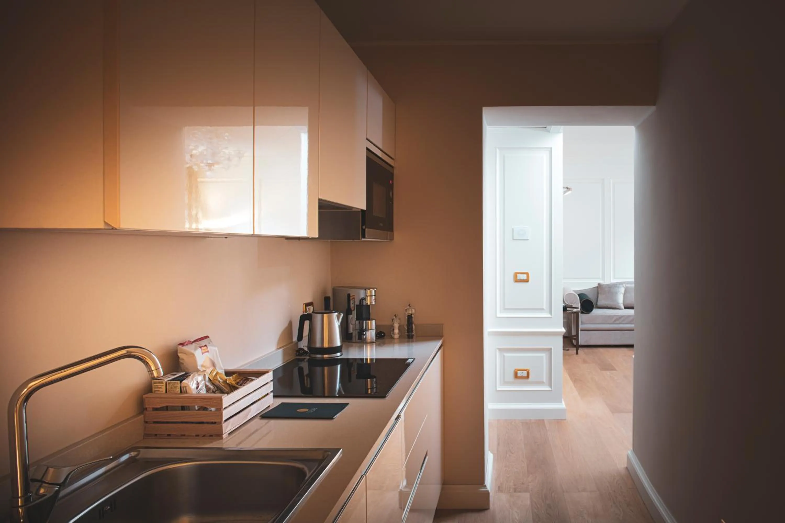 Coffee/tea facilities in Residenza Ducato