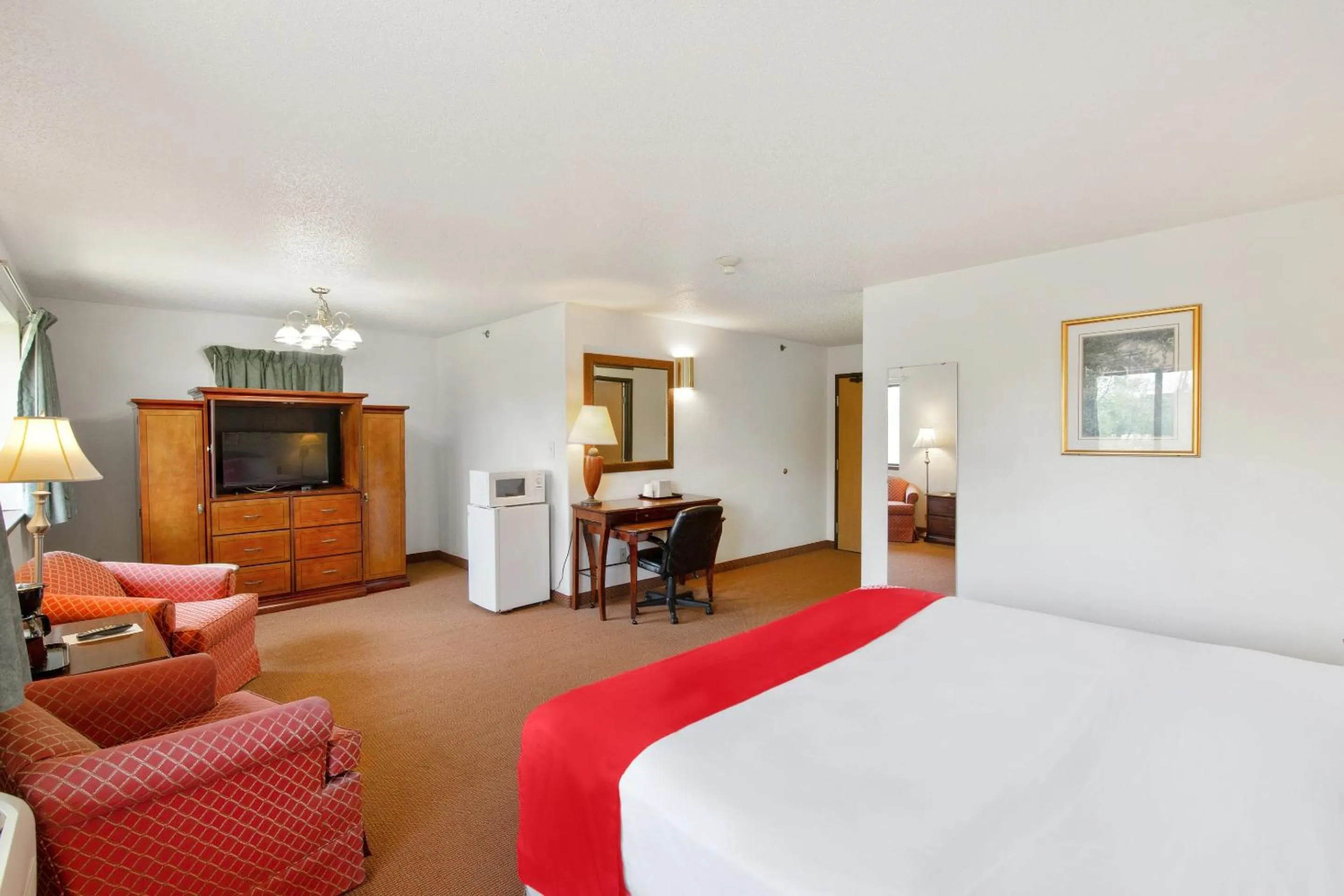 Bedroom, Bed in OYO Hotel Portage I-94