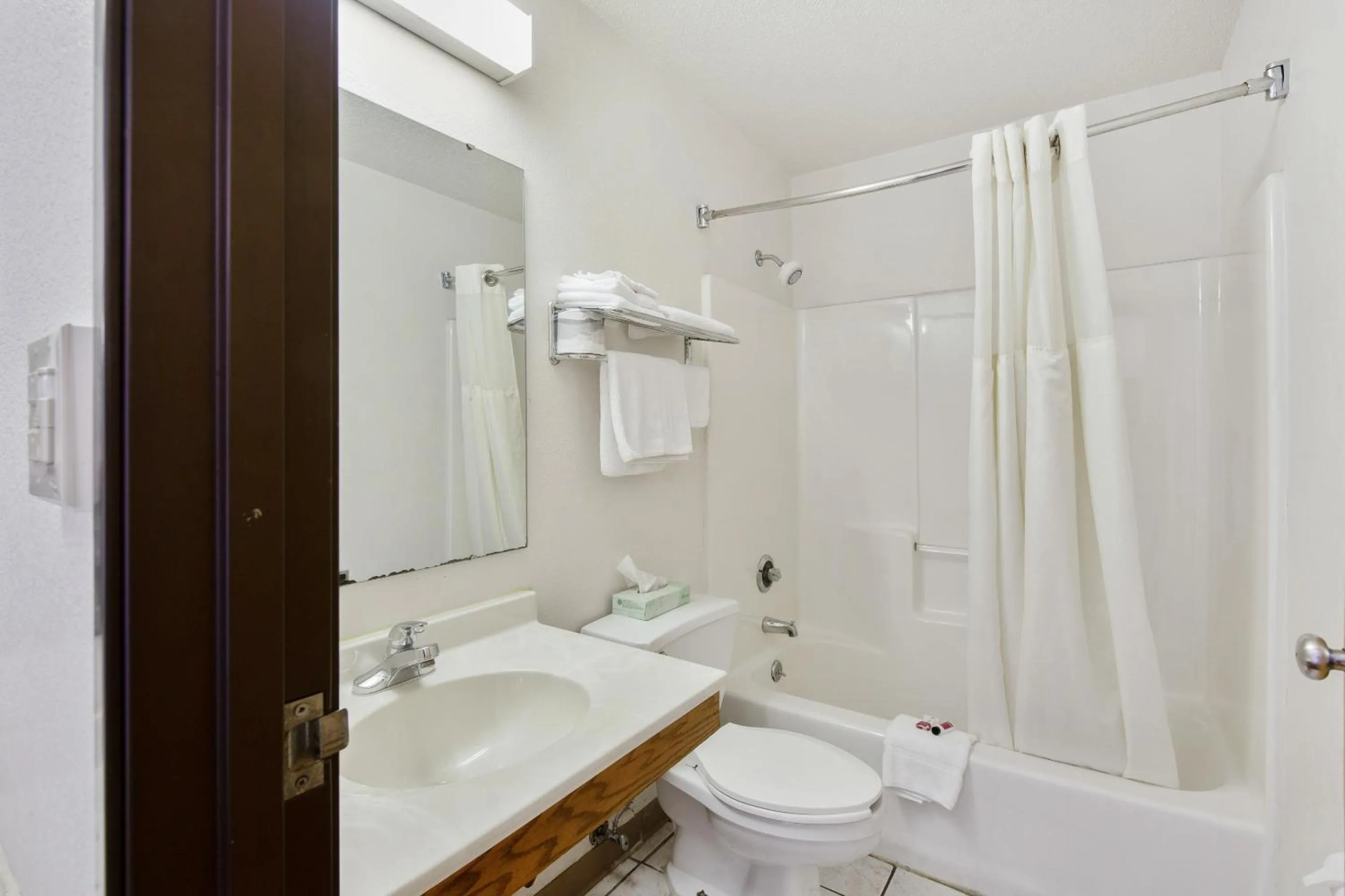 Bathroom in OYO Hotel Portage I-94