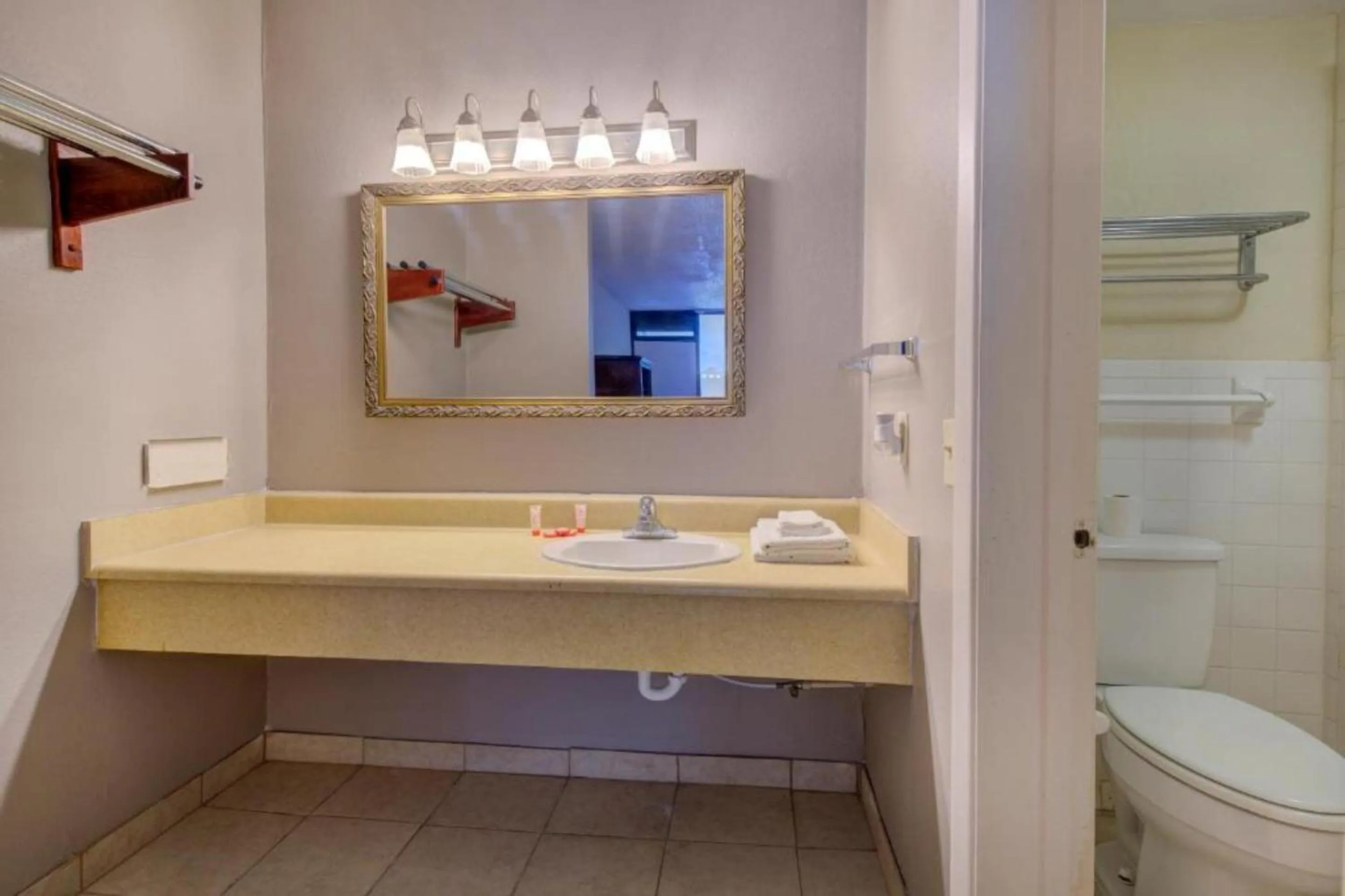 Bathroom in OYO Hotel Douglas GA US-441