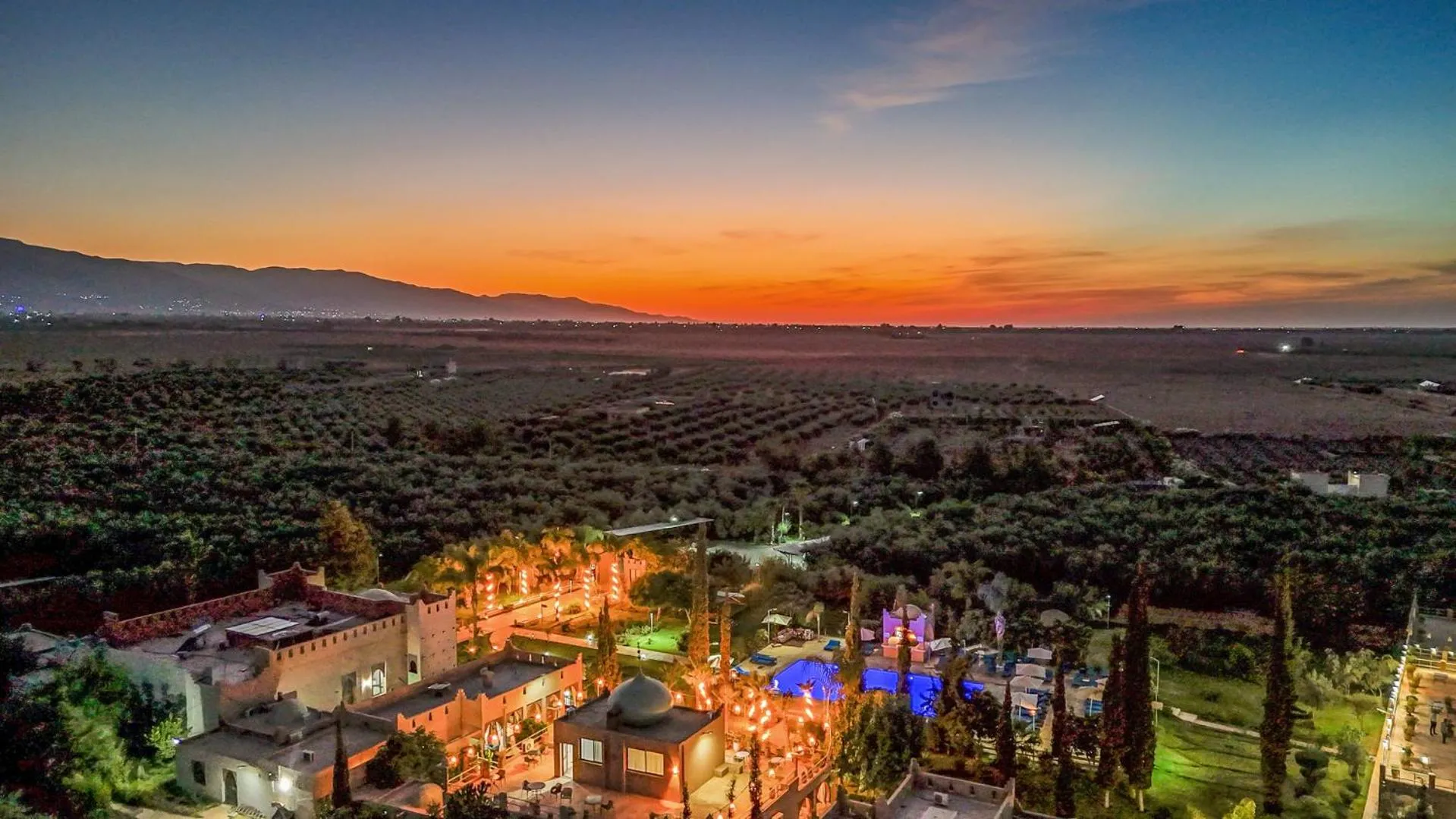 Swimming pool in Taj Atlas Wellness Boutique Hôtel & Spa